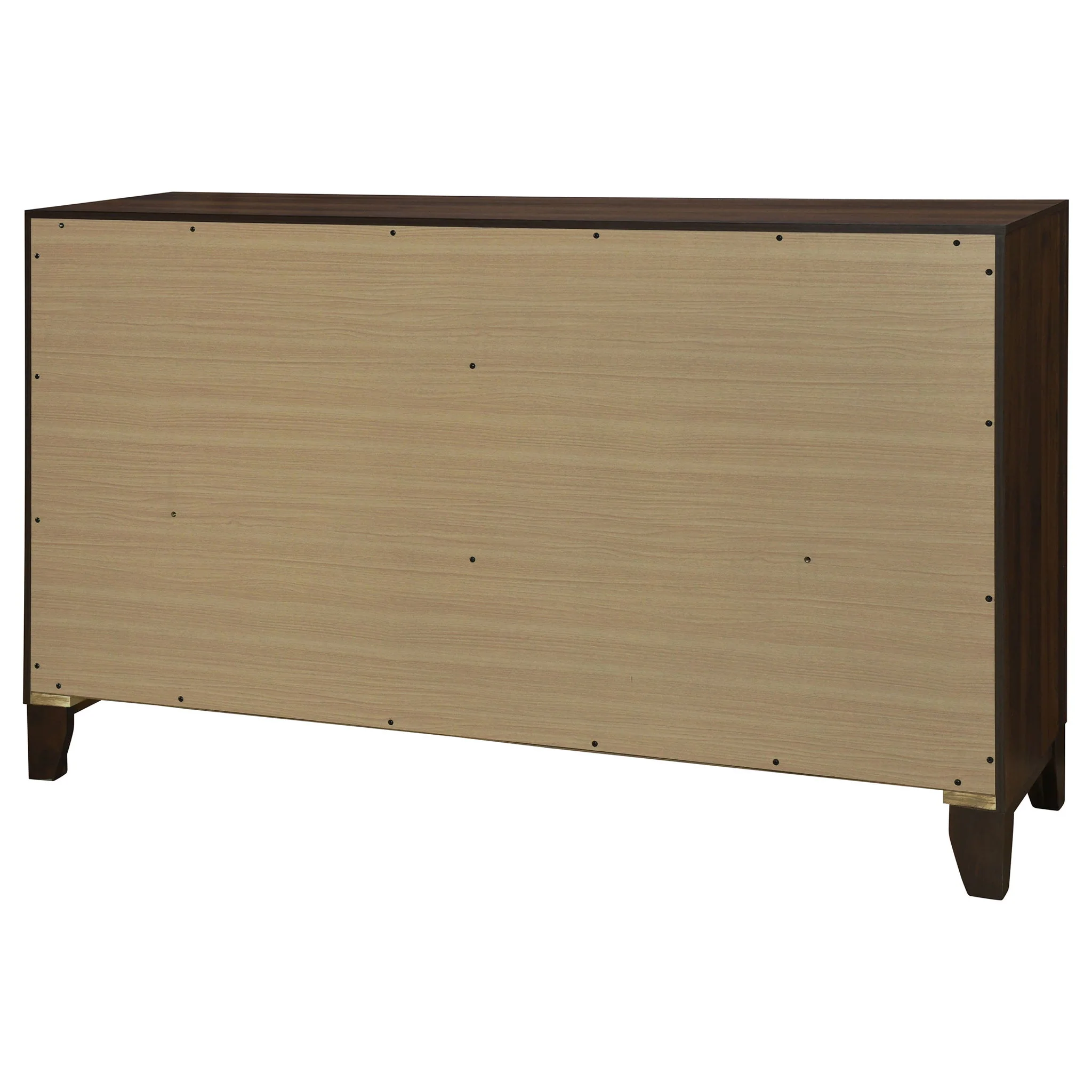 Anza - 6 Drawer Dresser Cabinet - Walnut - Image 7