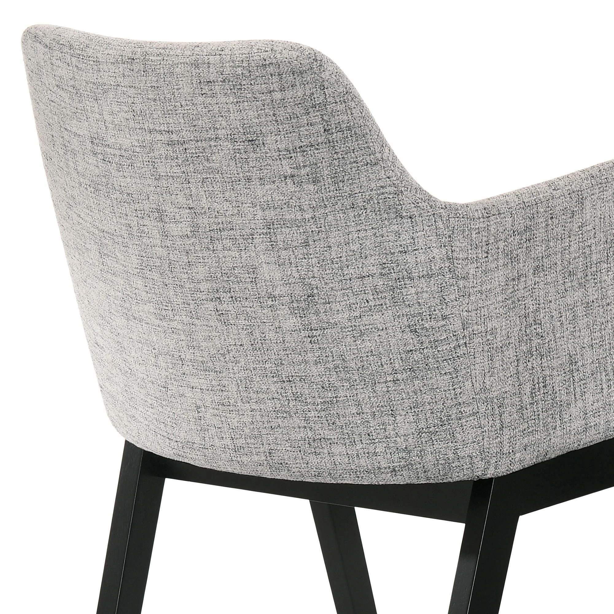 Arcadia And Renzo - Round 5 Piece Dining Set - Black - Image 5