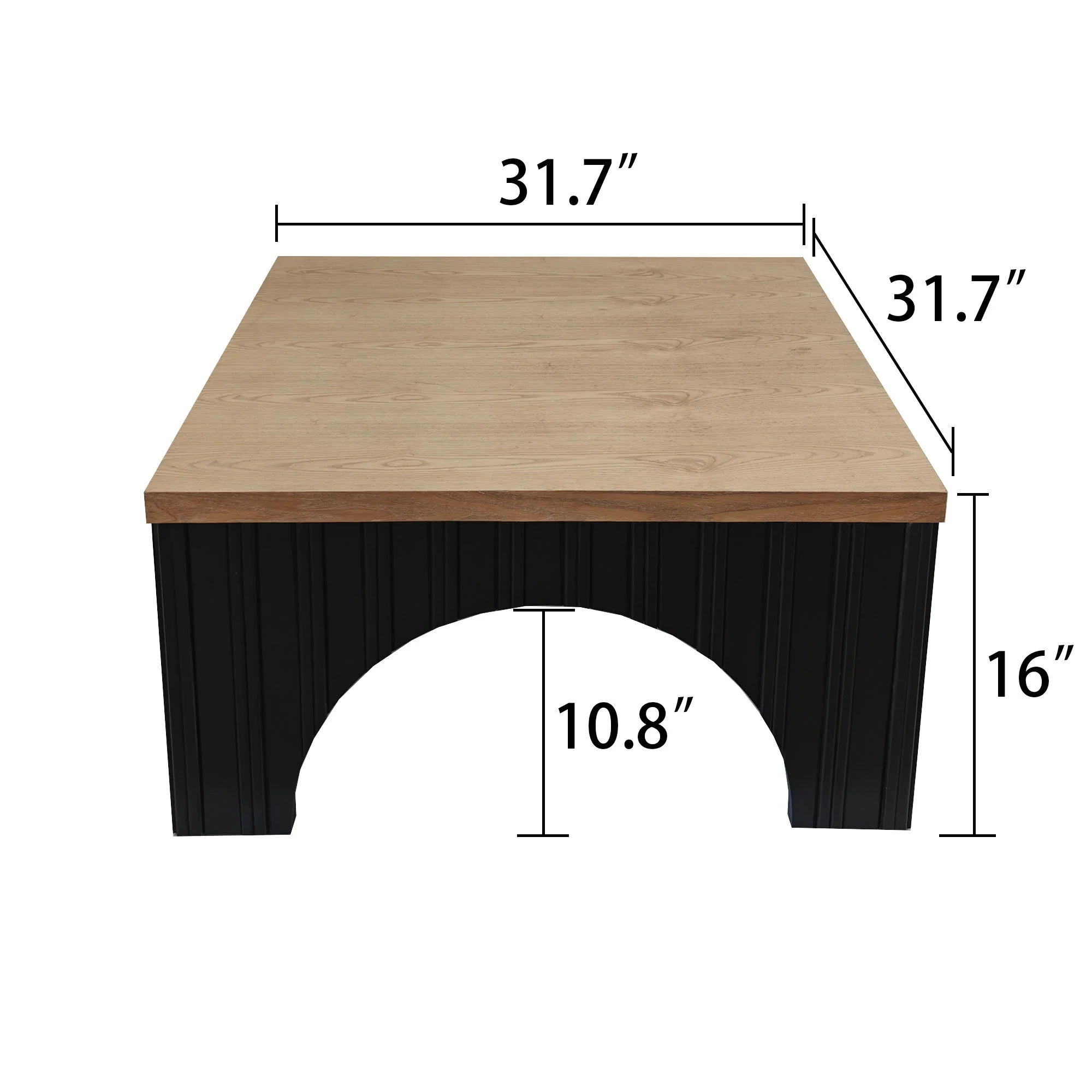 Arch Fluted Table - Image 18