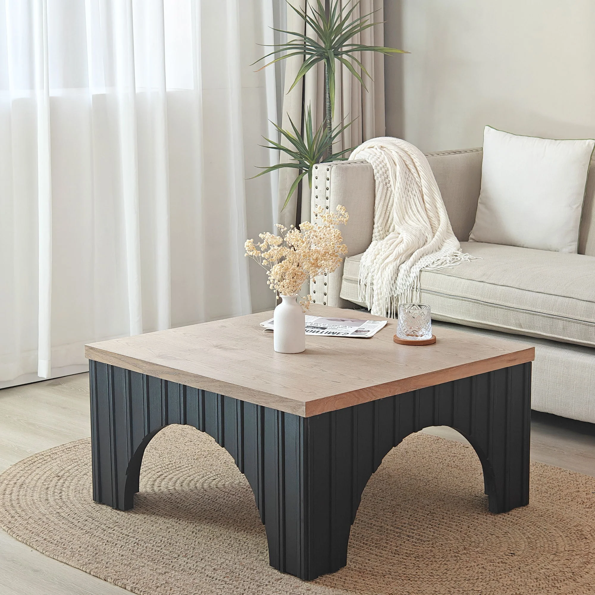 Arch Fluted Table - Image 3