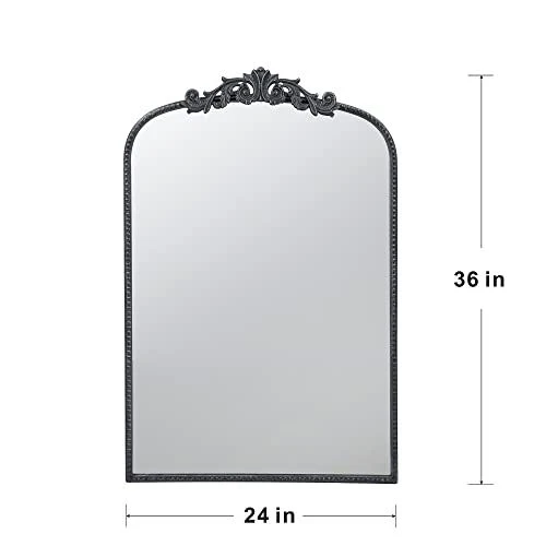 Arch Mirror, Baroque Inspired Wall Decor For Bathroom, Bedroom, Living Room - Image 52