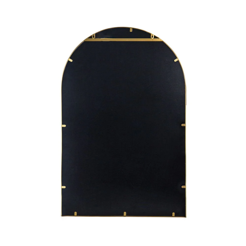 Arched Mirror With Metal Frame, Wall Mirror For Living Room Bedroom Entryway - Image 21