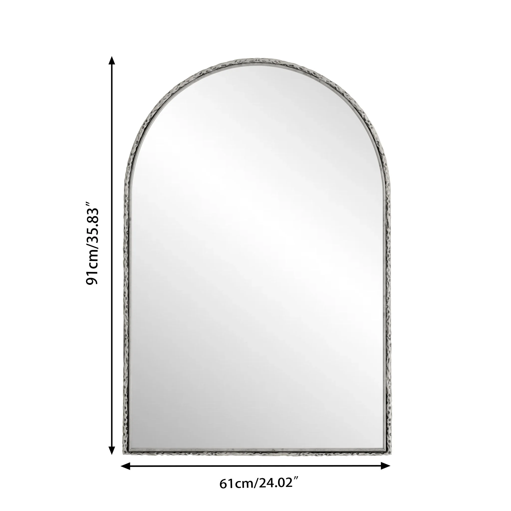 Arched Mirror With Shatterproof Glass - Image 11