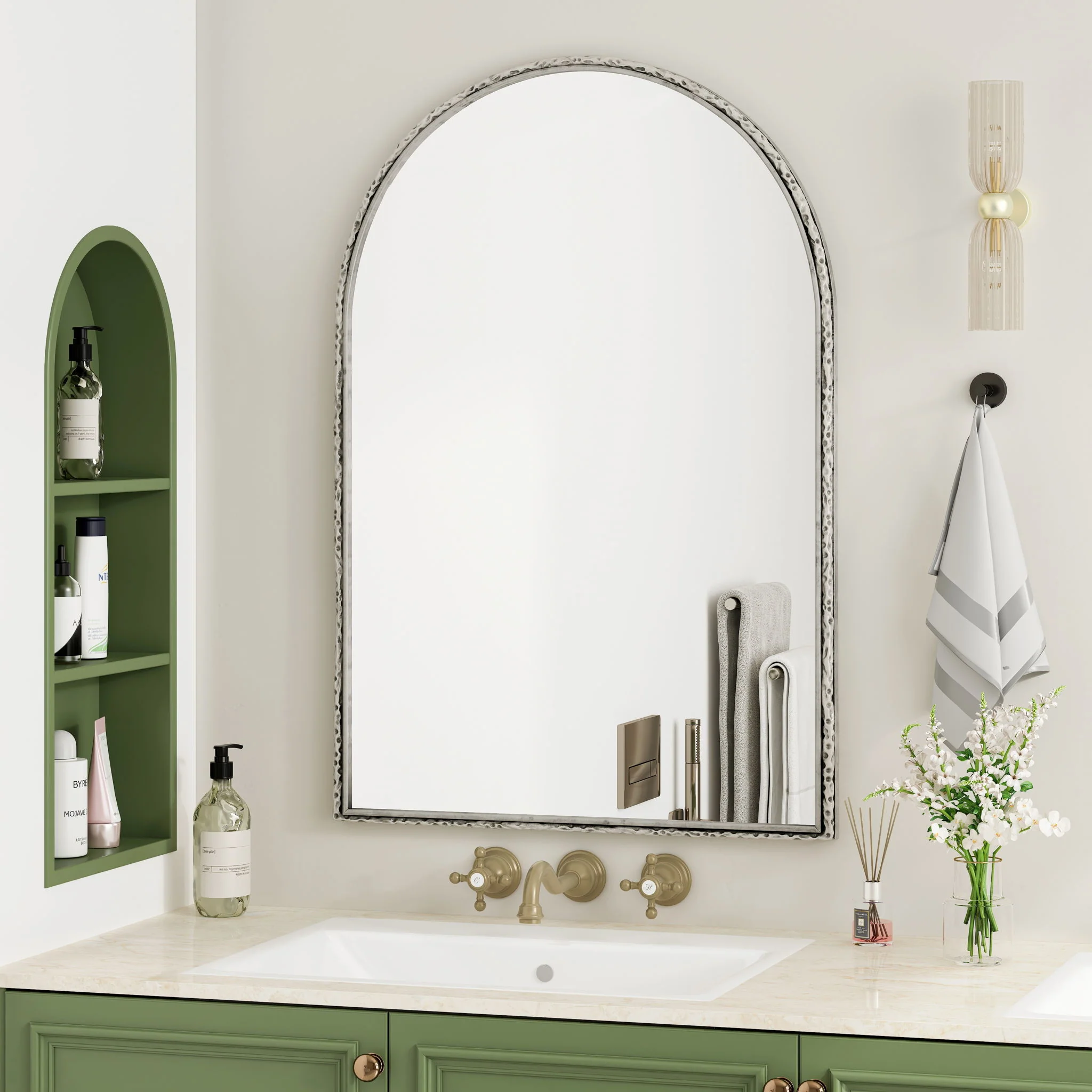 Arched Mirror With Shatterproof Glass - Image 14