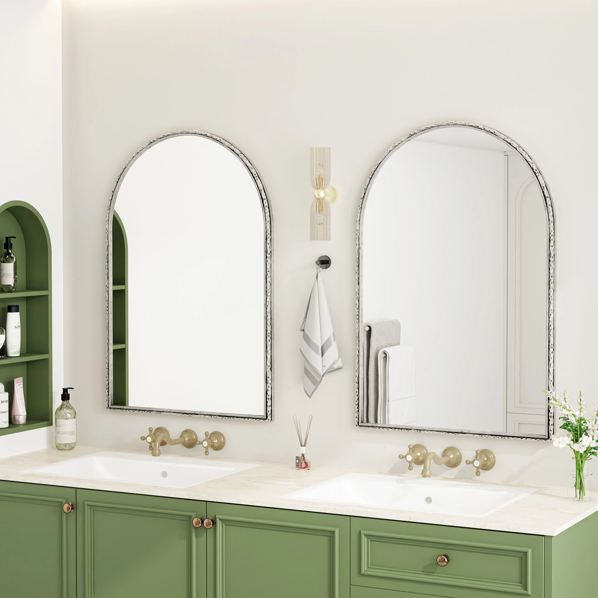 Arched Mirror With Shatterproof Glass - Image 9