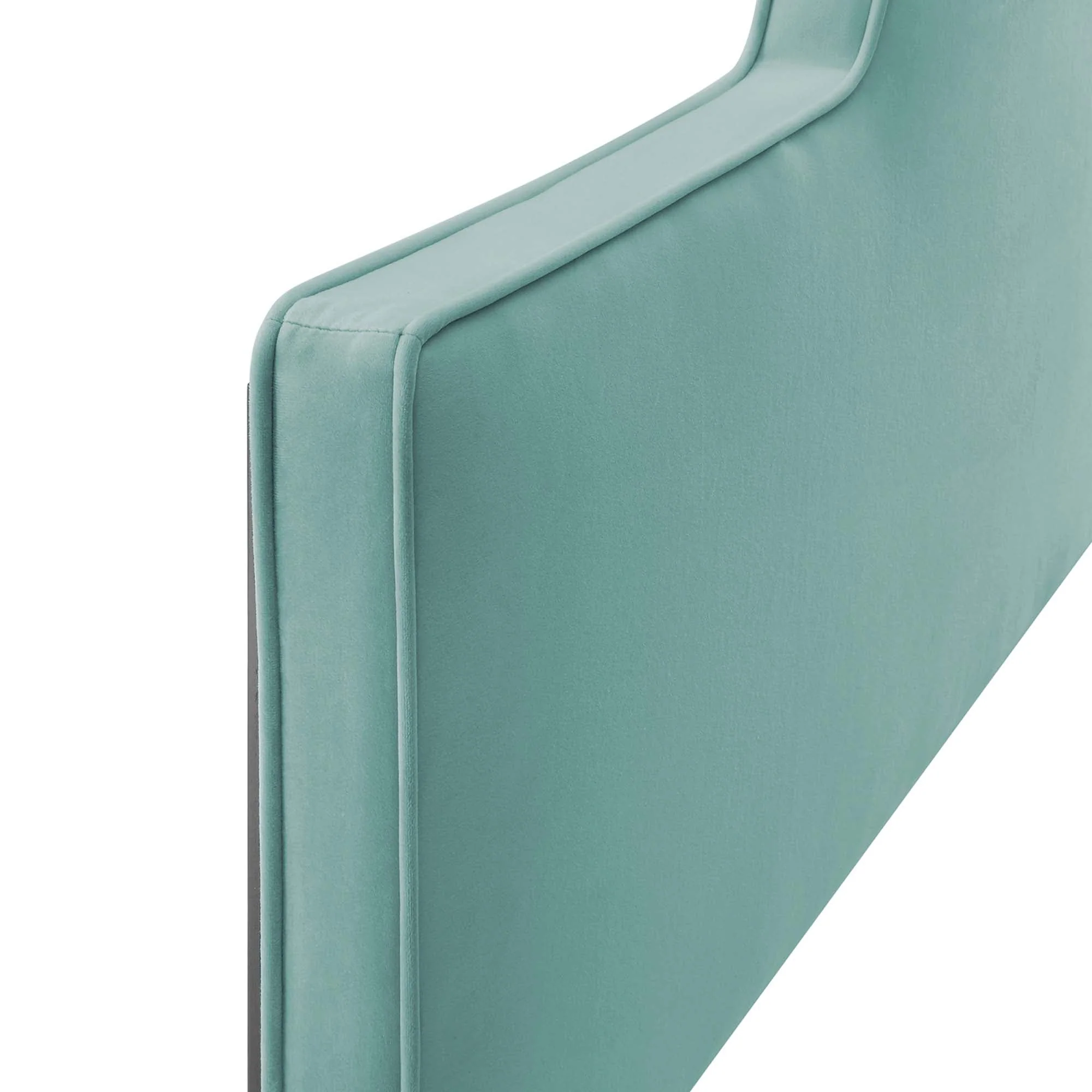 Arched Performance Velvet Upholstered Headboard - Image 63