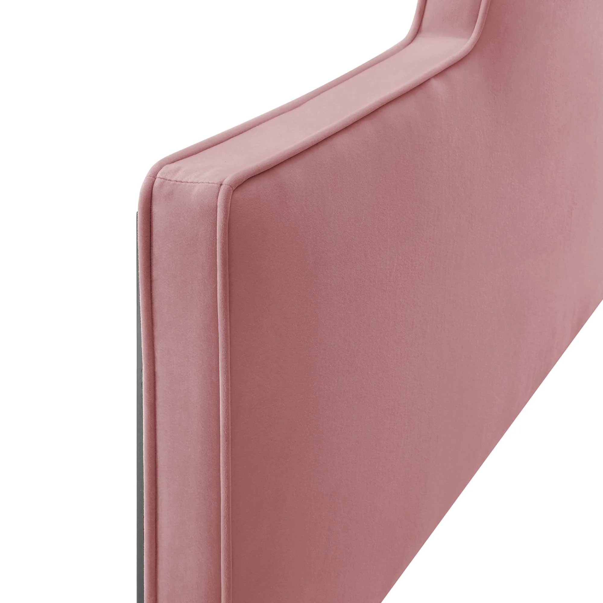 Arched Performance Velvet Upholstered Headboard - Image 9