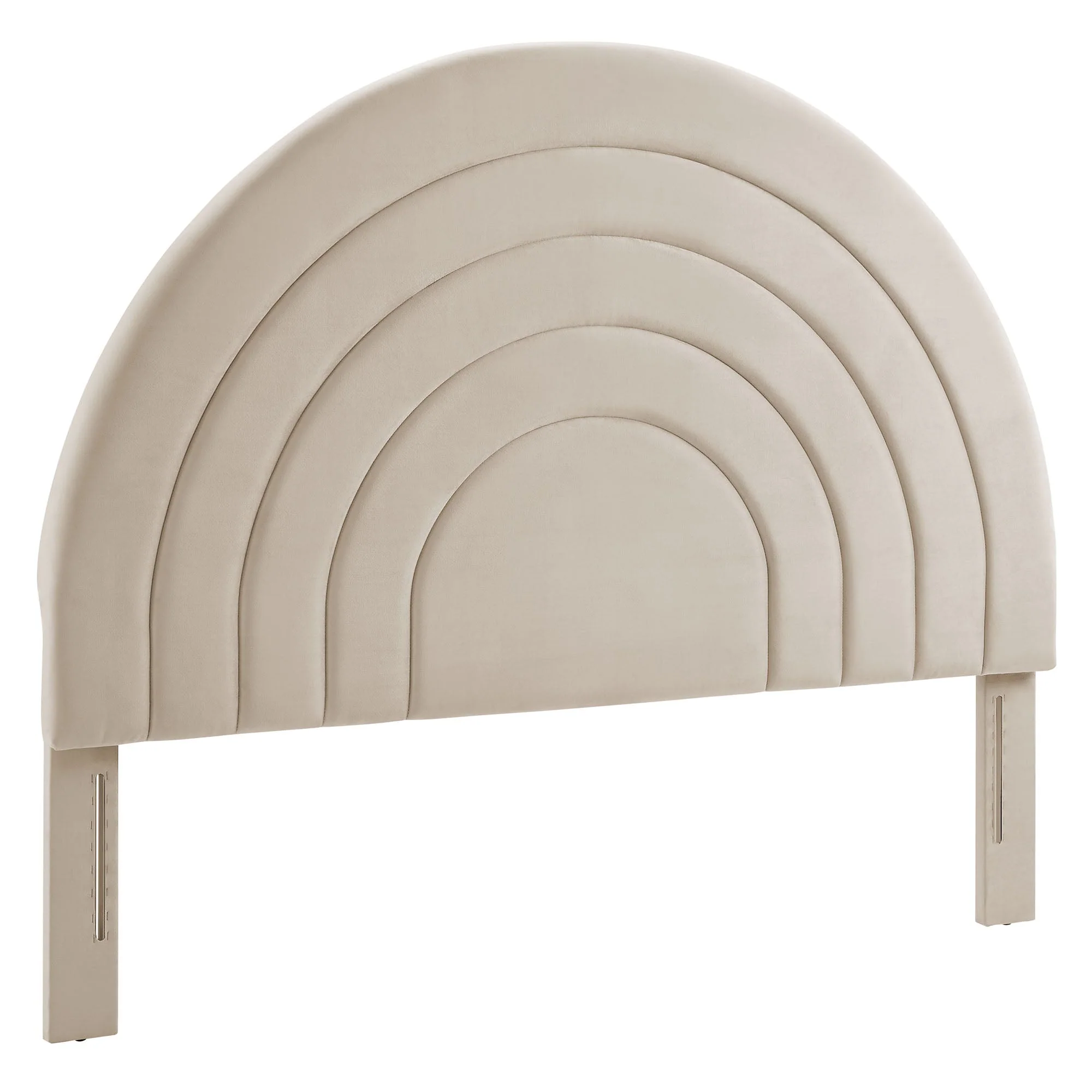 Arched Performance Velvet Upholstered Headboard - Image 31