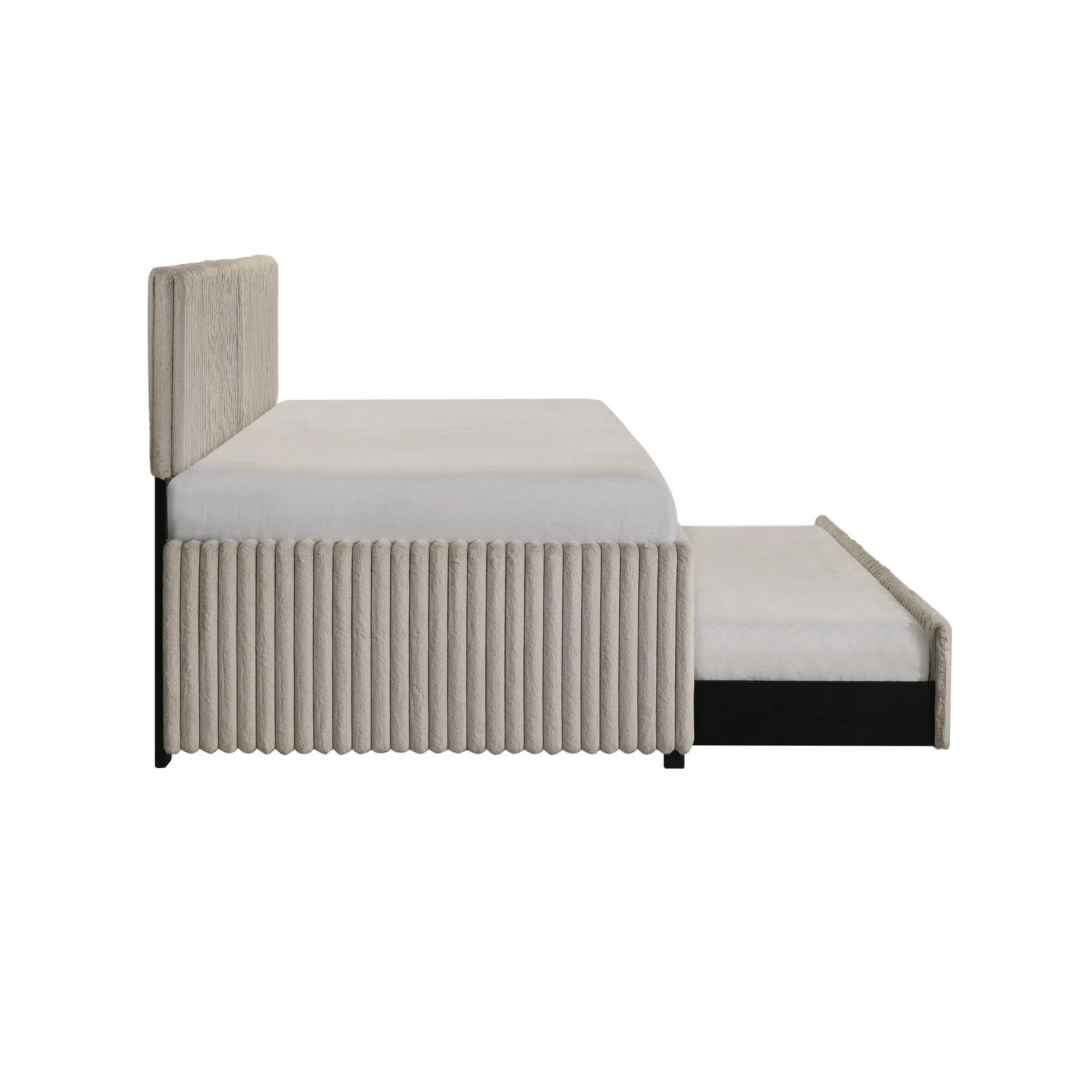 Arden - Twin Daybed With Trundle - Corduroy Beige - Image 8
