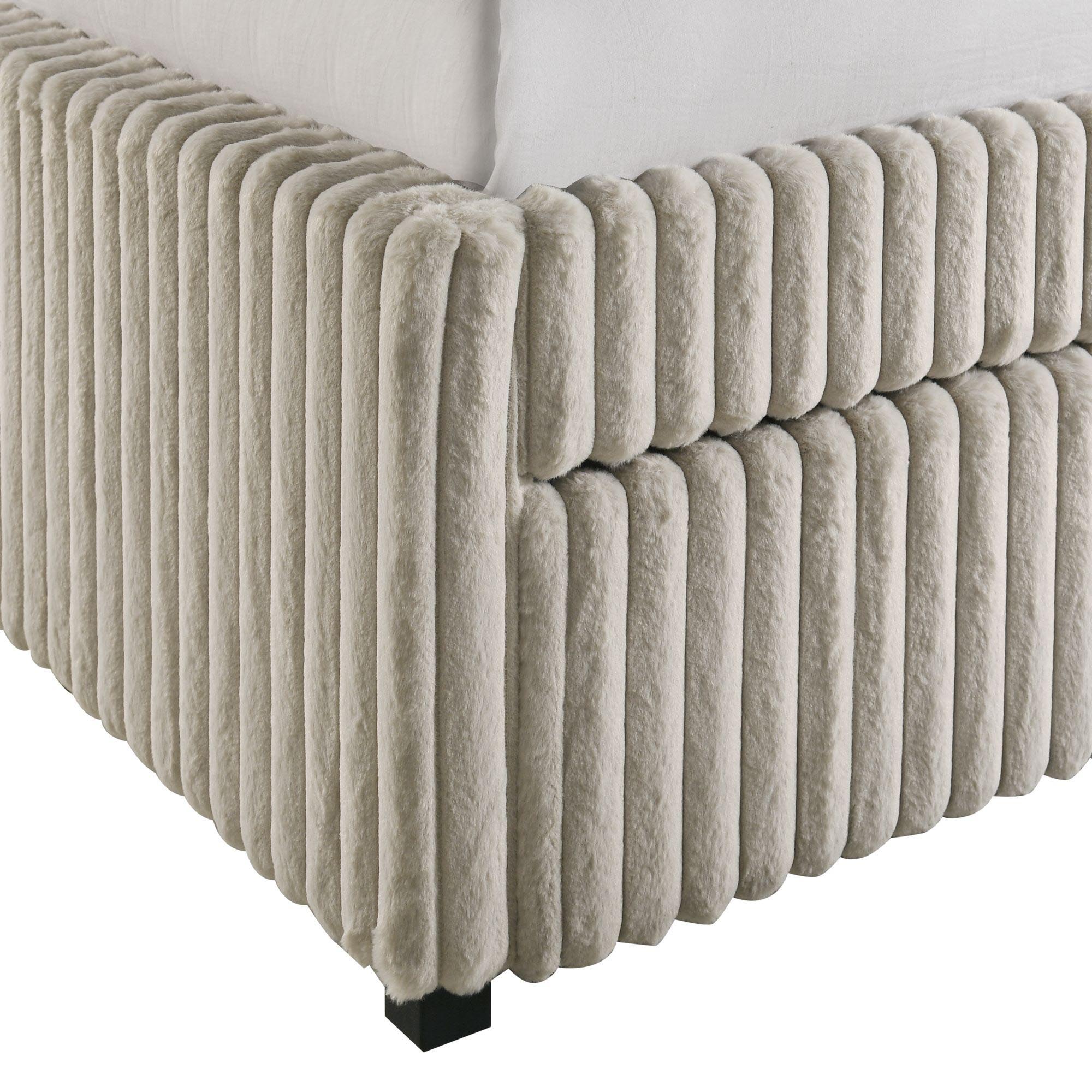 Arden - Twin Daybed With Trundle - Corduroy Beige - Image 9