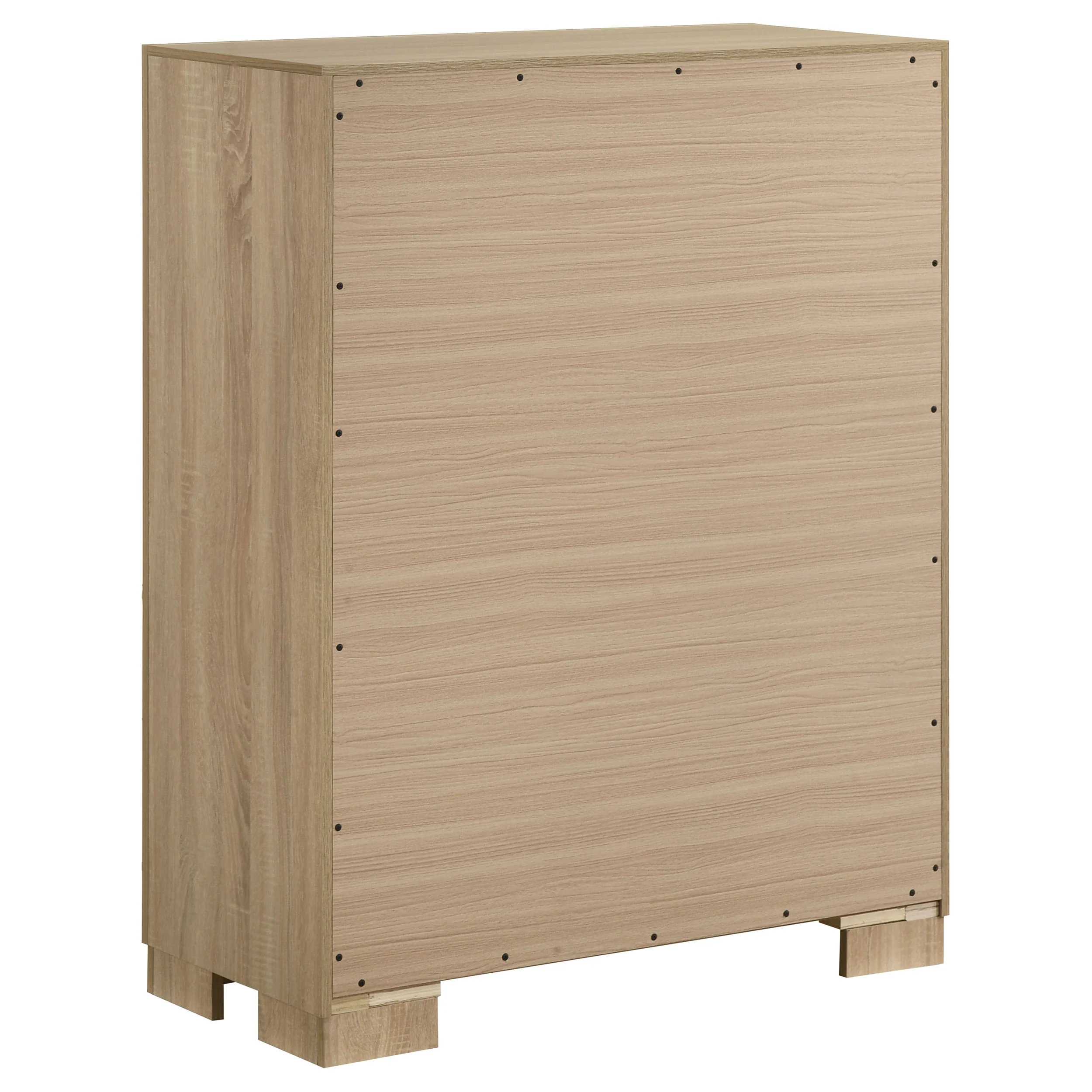 Arielle 4-Drawer Chest of Drawers Light Oak - Image 2