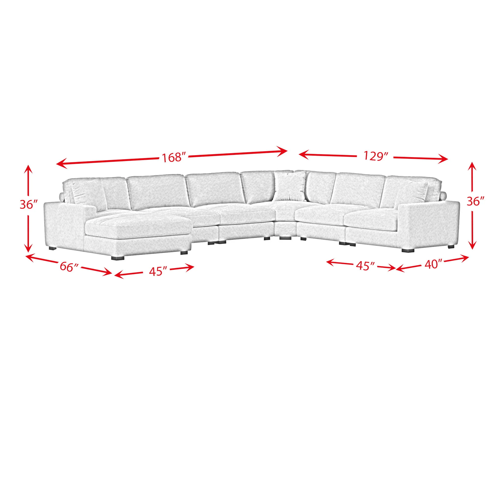 Arizona - Modular Sectional Set - Image 134
