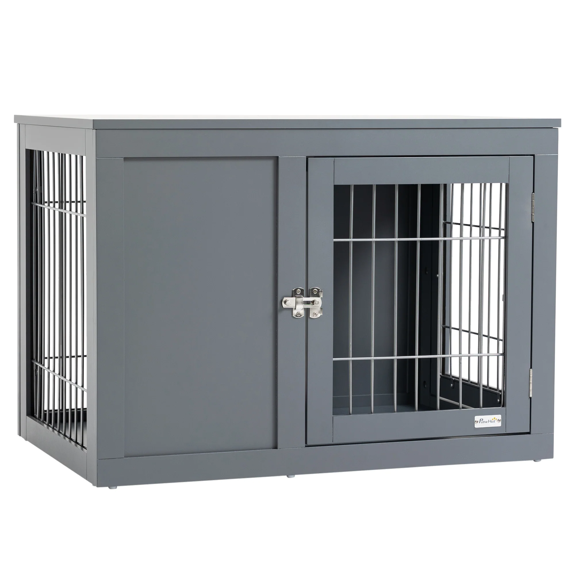 Arlo 33-Inch Furniture-Style Dog Crate and End Table with Double Doors