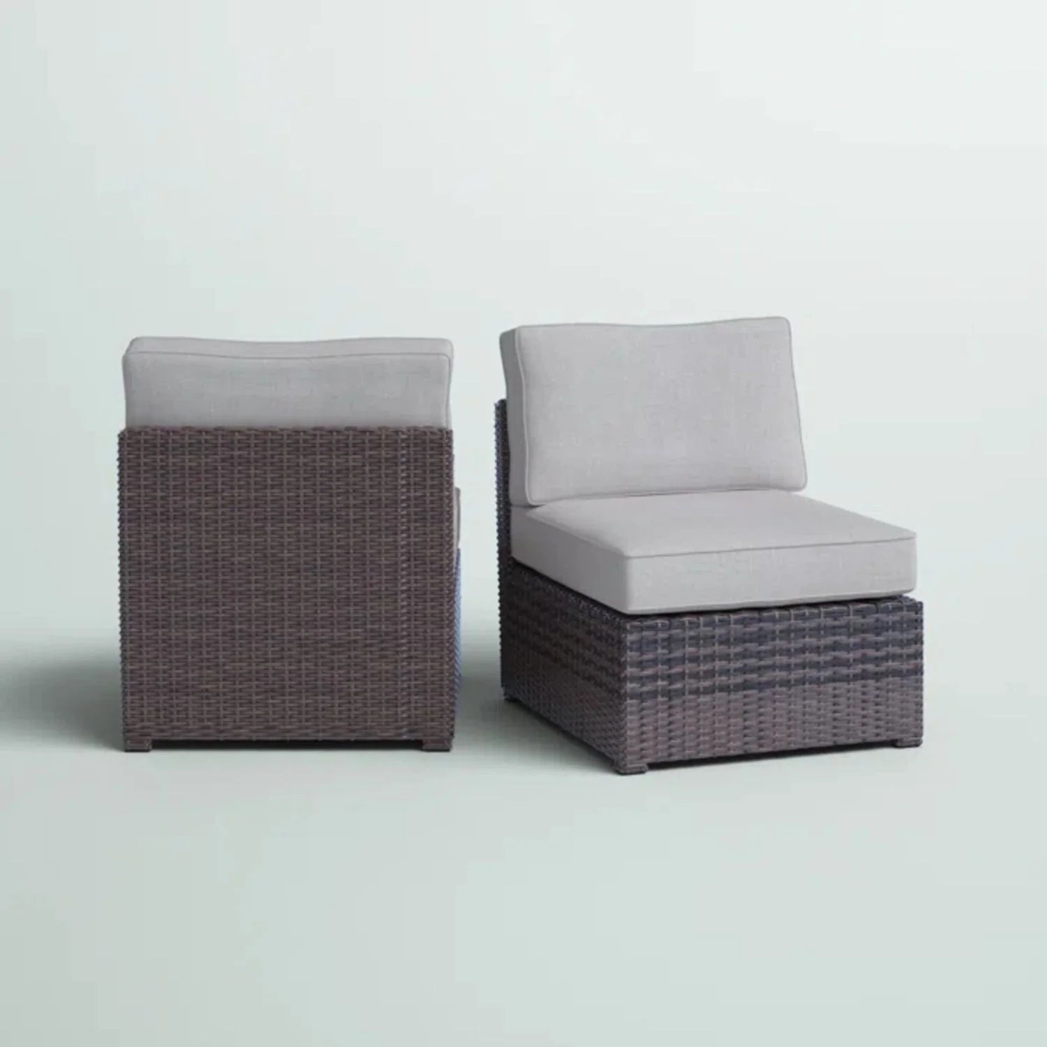 Armless Patio Chair With Cushions - Image 16