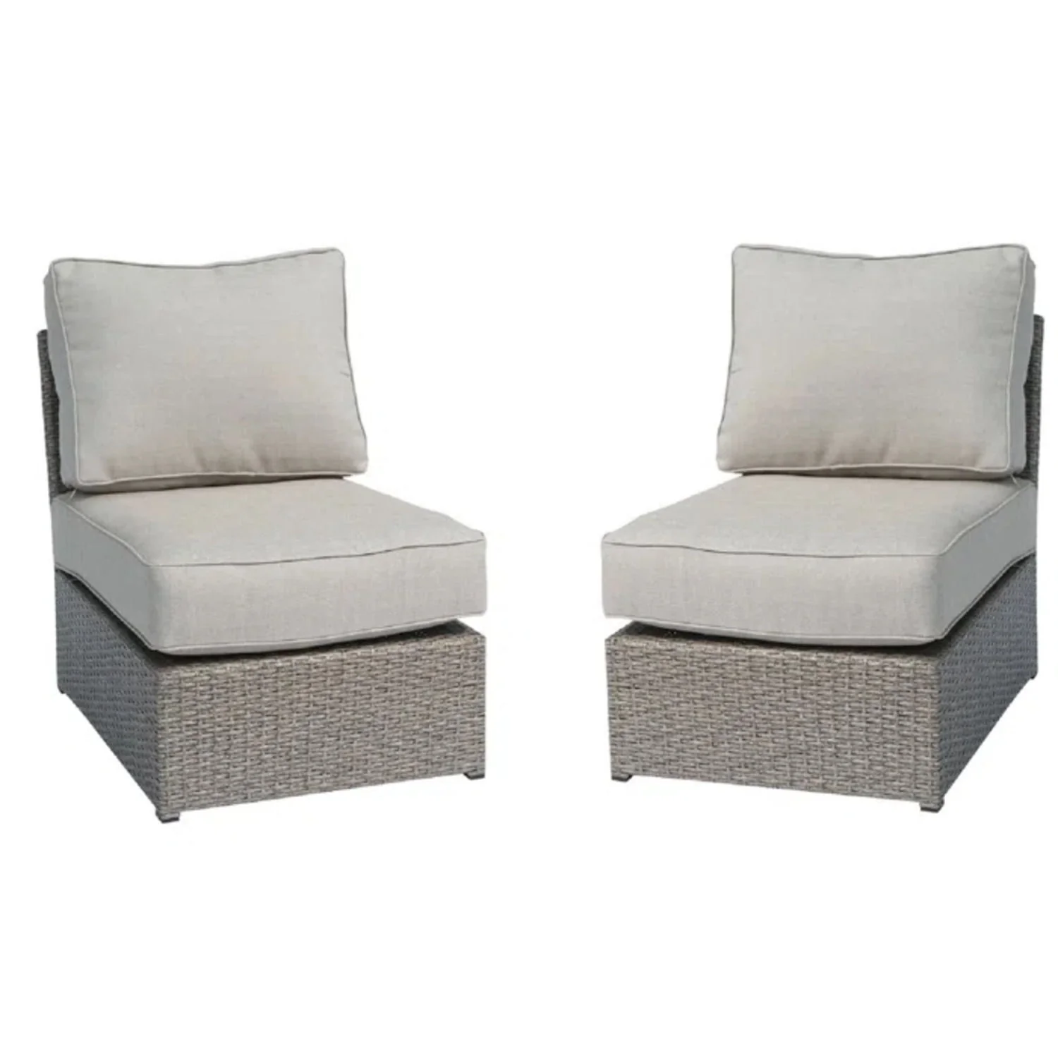 Armless Patio Chair With Cushions - Image 9