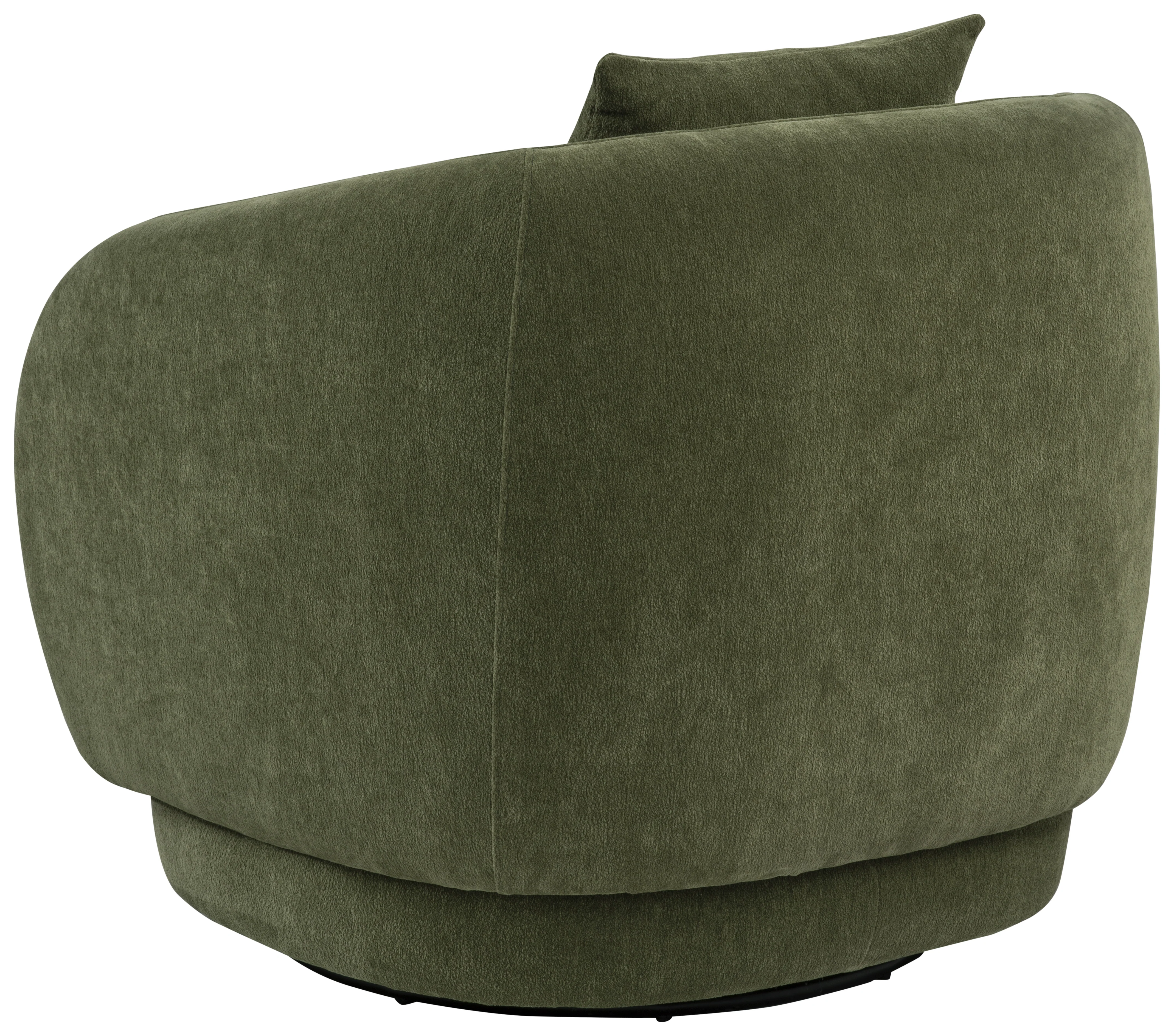 Arnaud Green Chenille Upholstered Swivel Accent Chair - Image 6