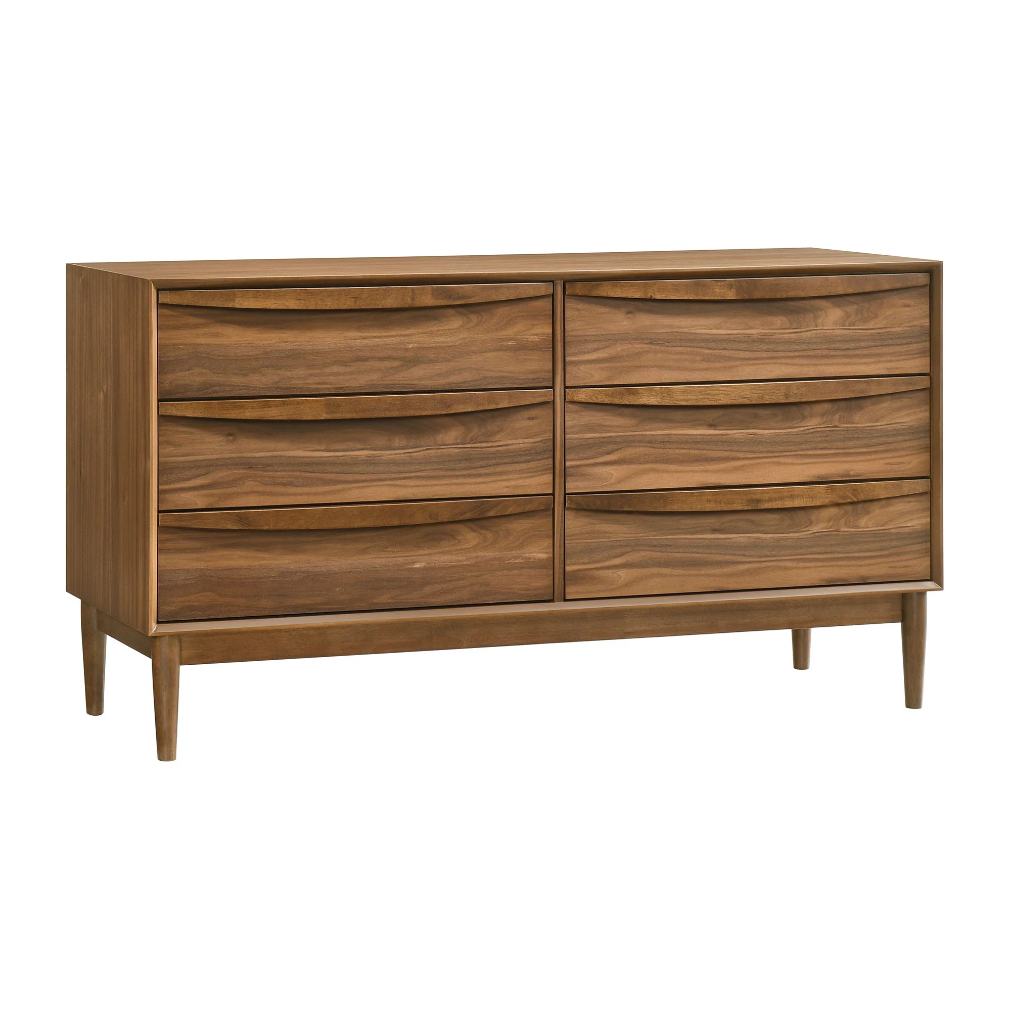 Artemio - 6 Drawer Wooden Dresser - Image 13