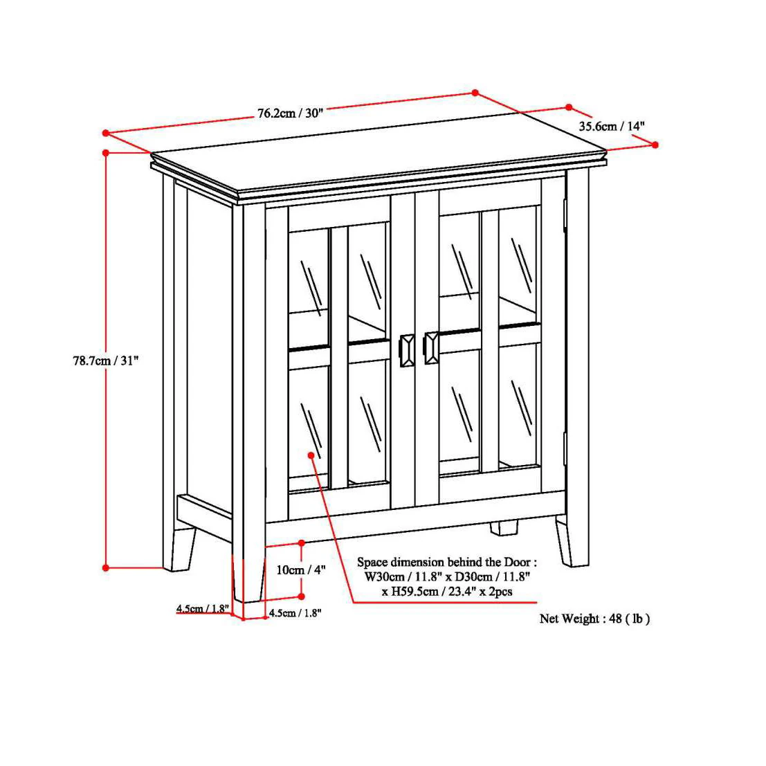 Artisan - Handcrafted Low Storage Cabinet - Image 21
