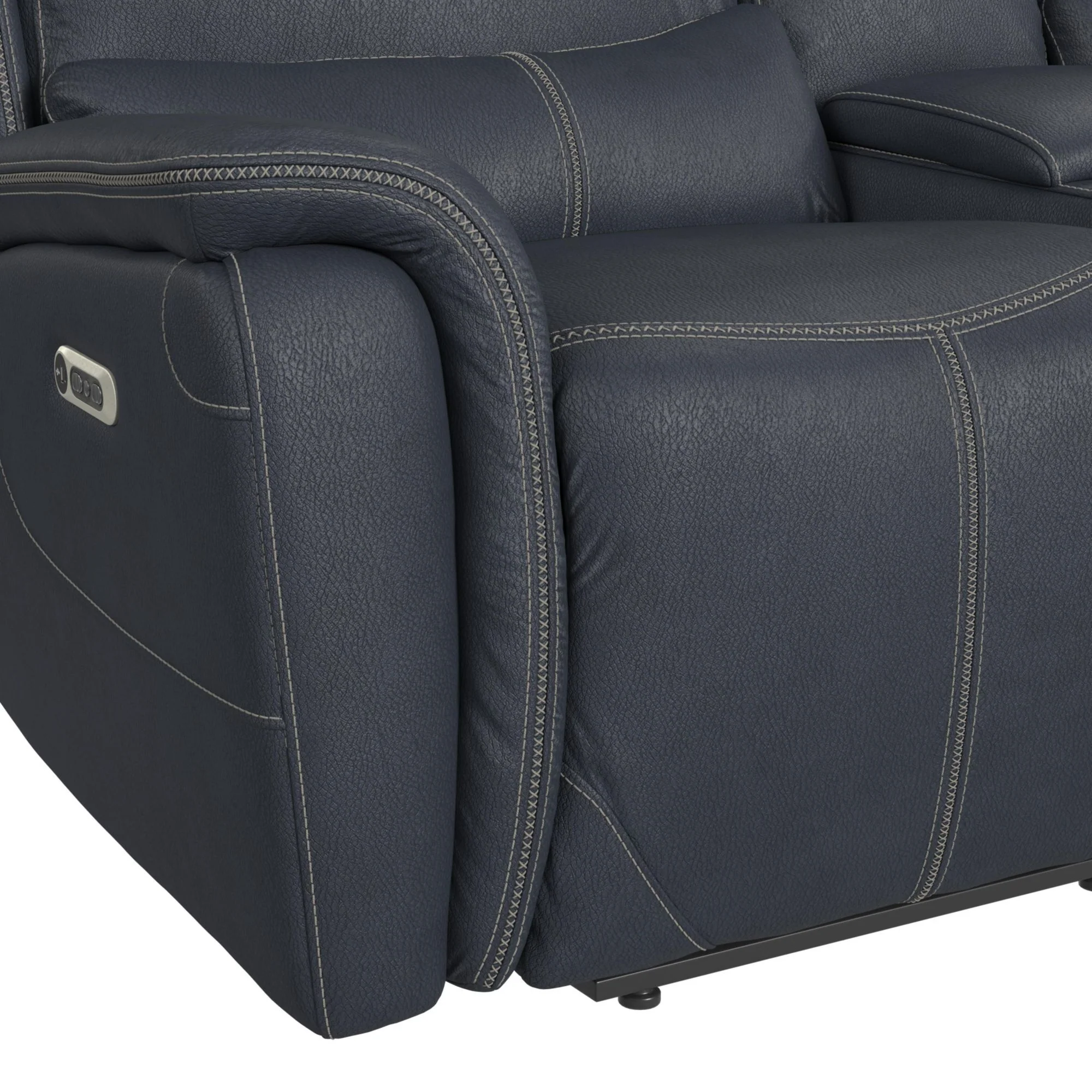 Aruba - Power Motion Loveseat With Power Headrest And Console - Image 6
