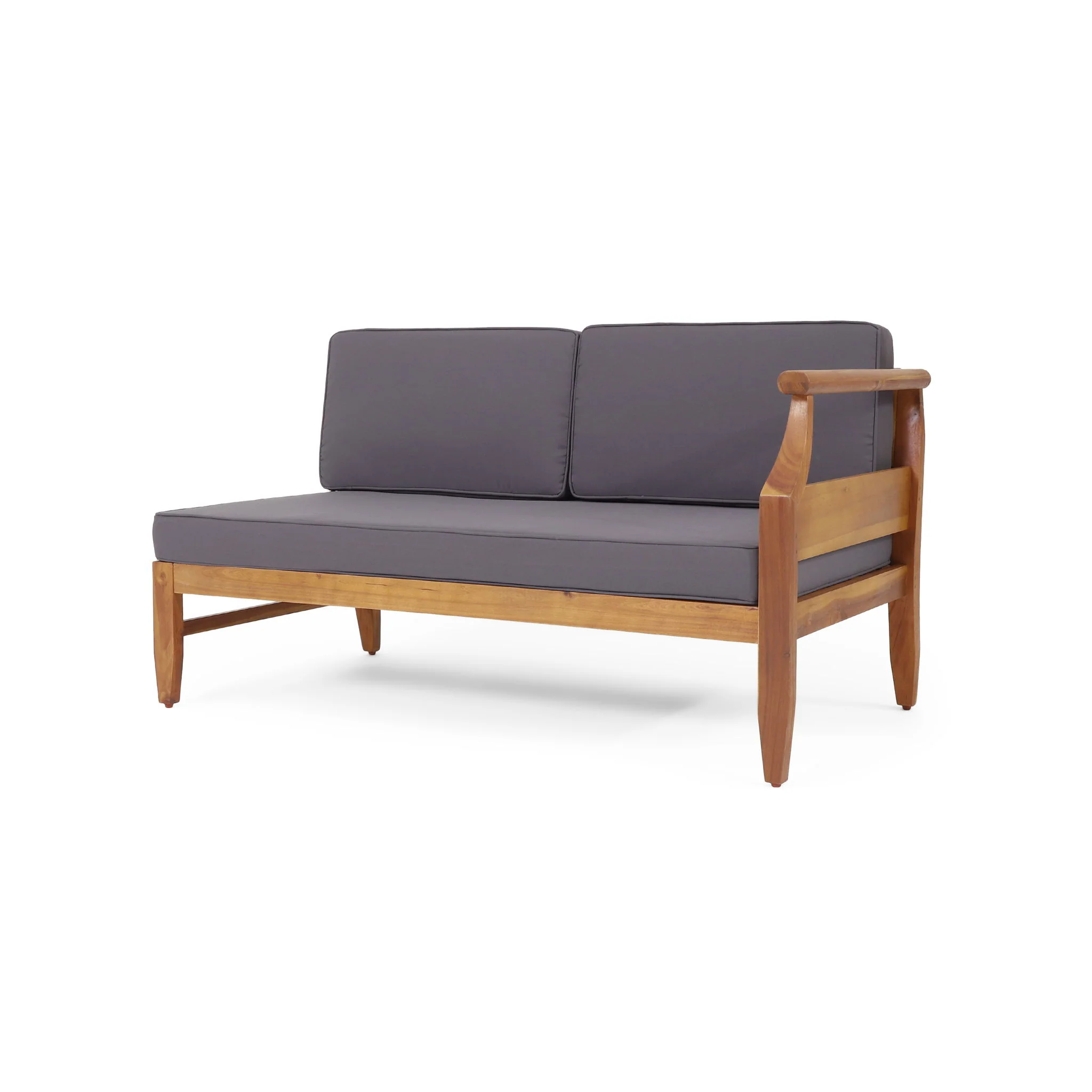 Aston - 4 Piece Sofa Set - Dark Gray - Image 6