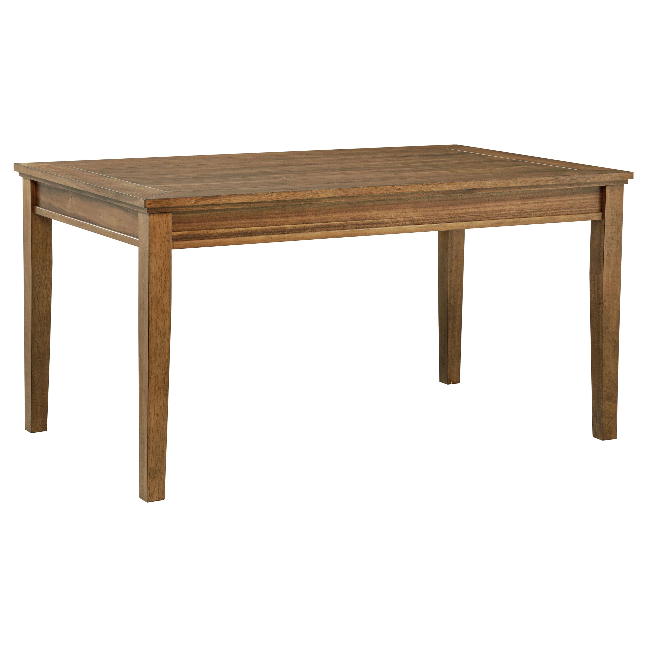 Atwood 5-Piece Rectangular Dining Set, Warm Brown - Image 2