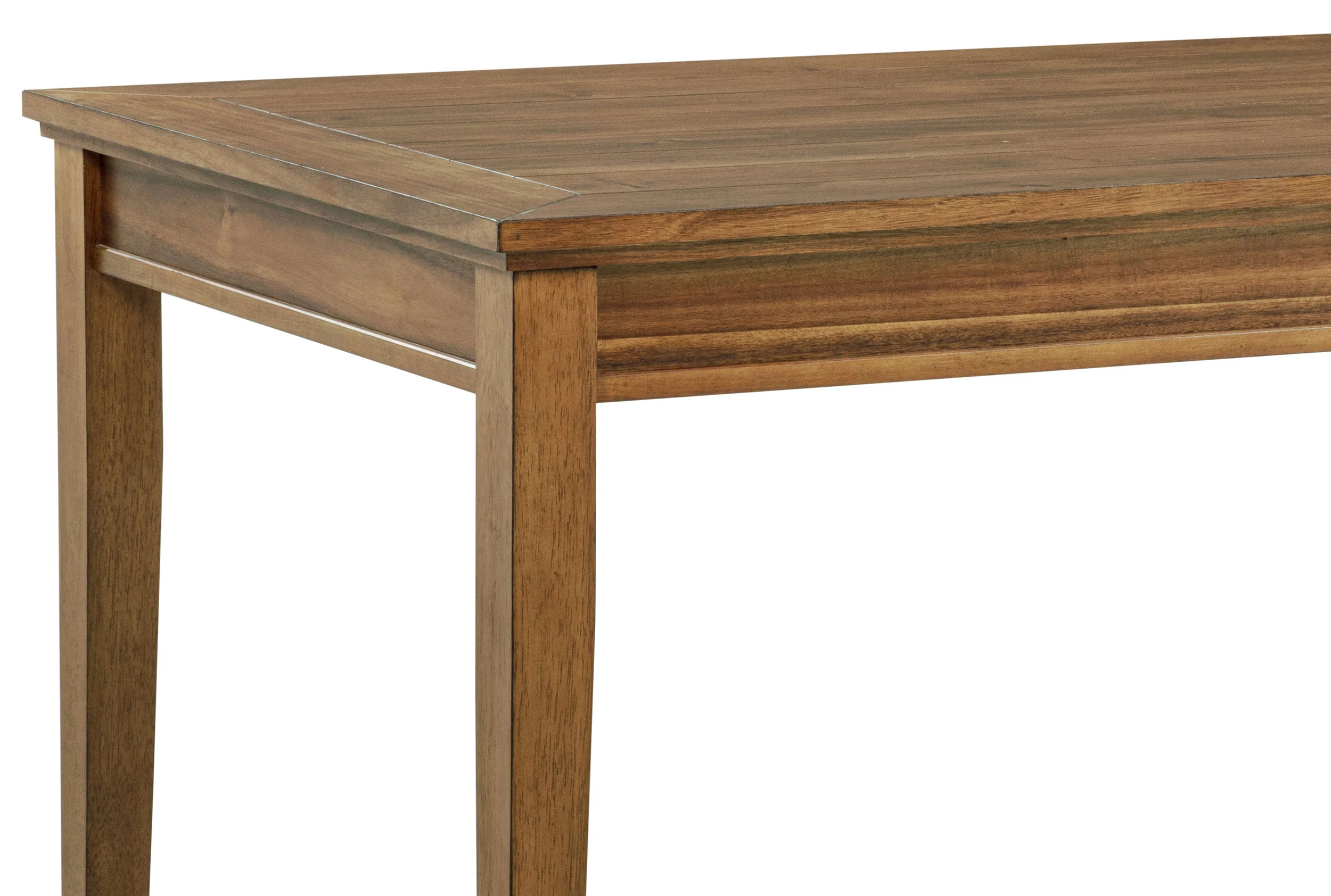 Atwood Rectangular Wood Dining Table in Warm Brown - Image 6