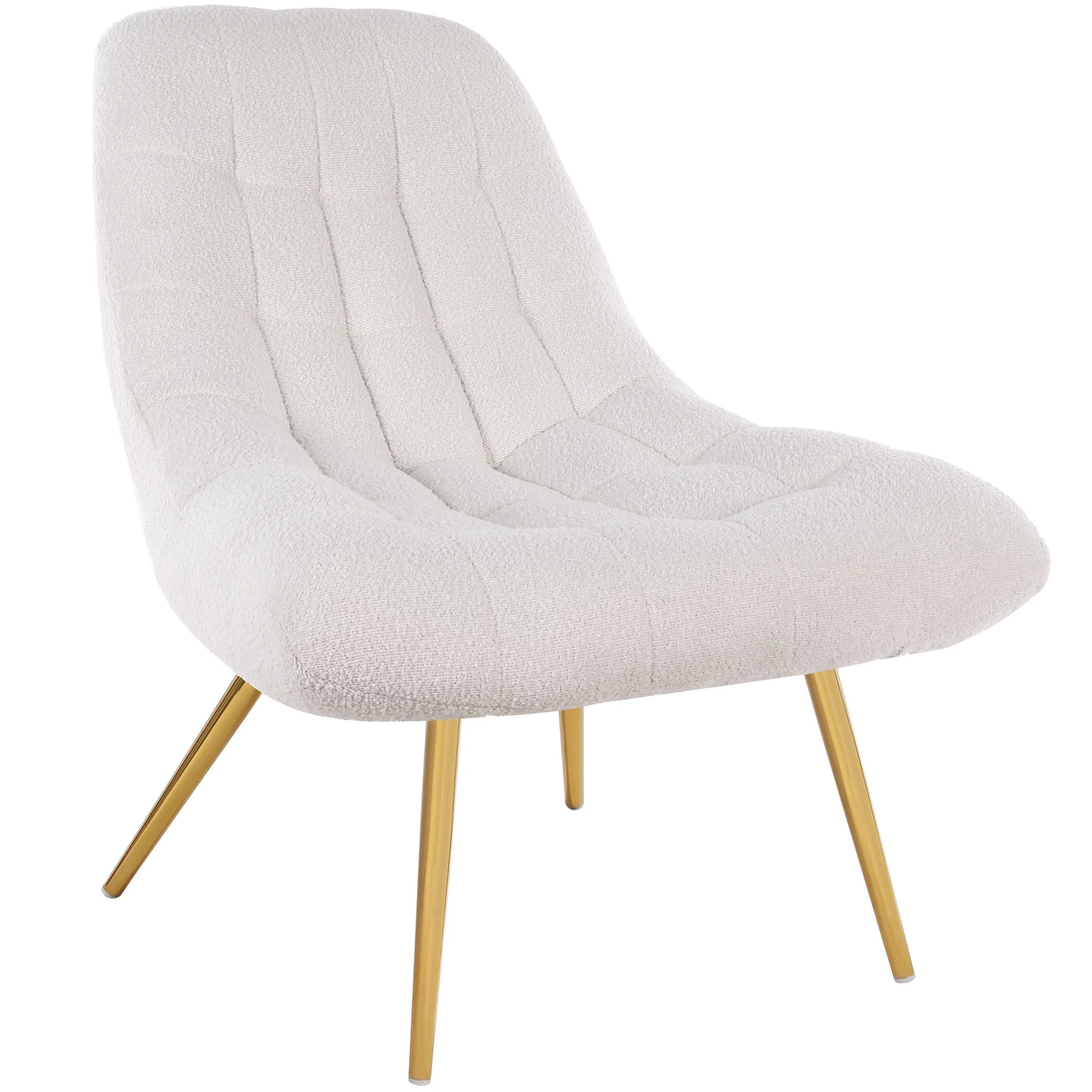 Aubrey - French Boucle Lounge Chair - Image 2