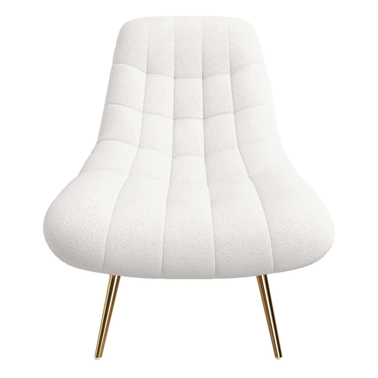Aubrey - French Boucle Lounge Chair - Image 4