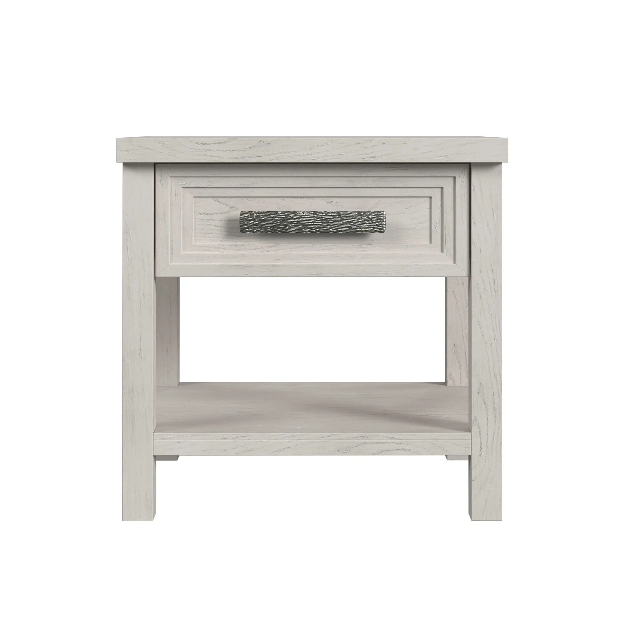 Avalanche - End Table With USB - Antique White - Image 6