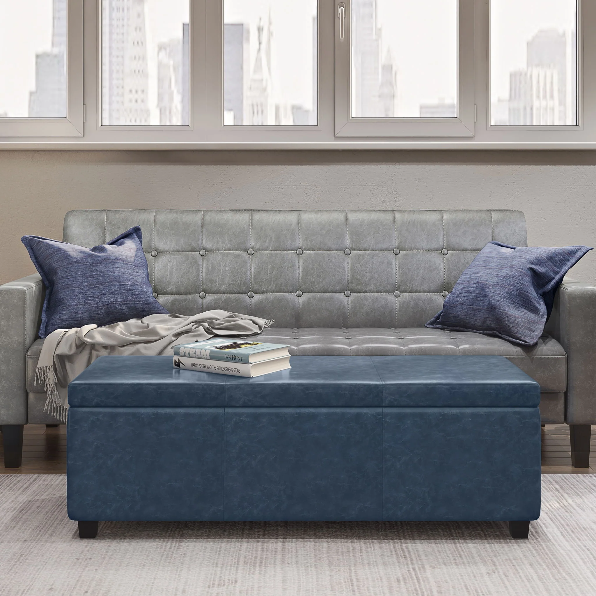 Avalon - Multifunctional Storage Ottoman Bench - Image 51