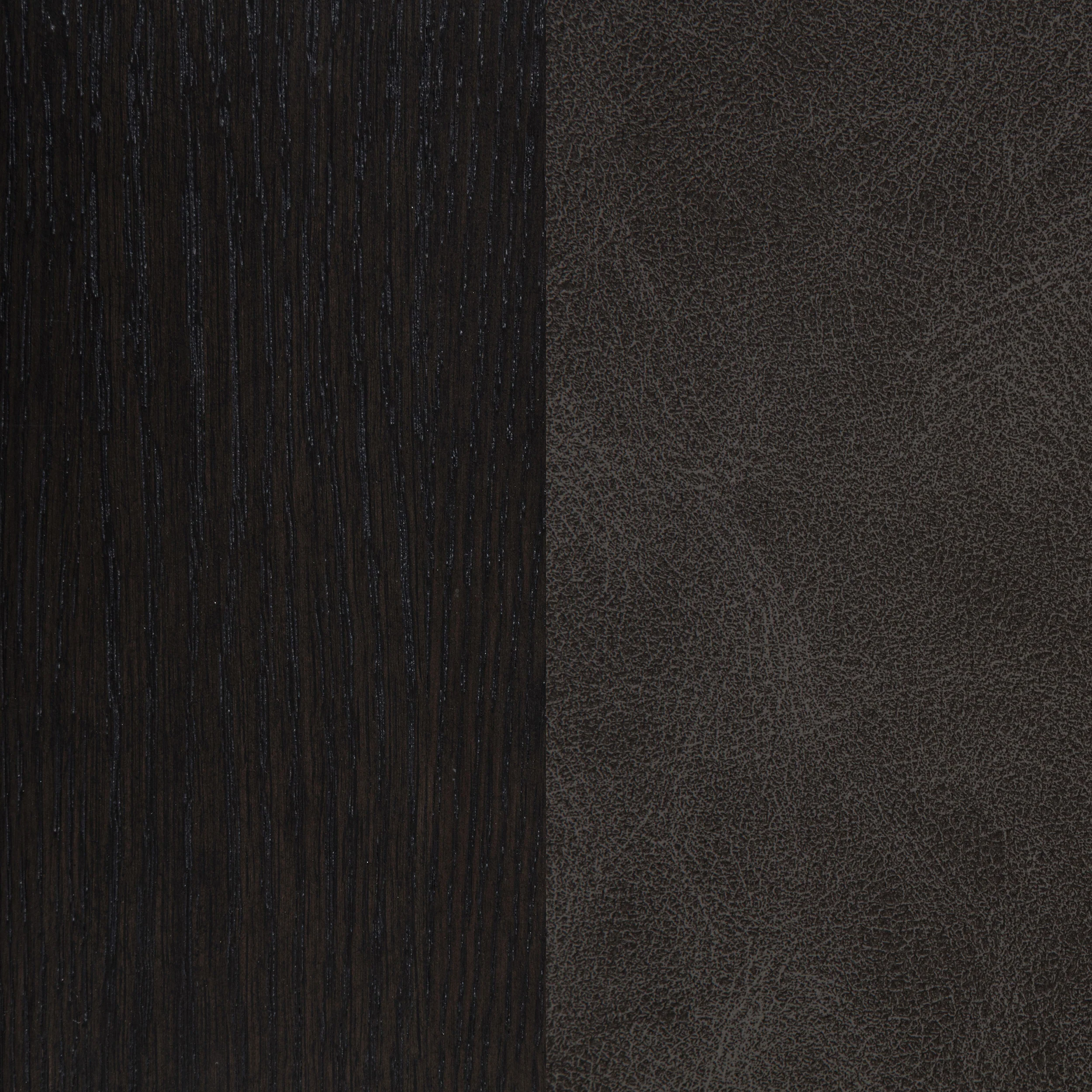 Averill Faux Leather Dining Side Chair Dark Grey, Set of 2 - Image 11