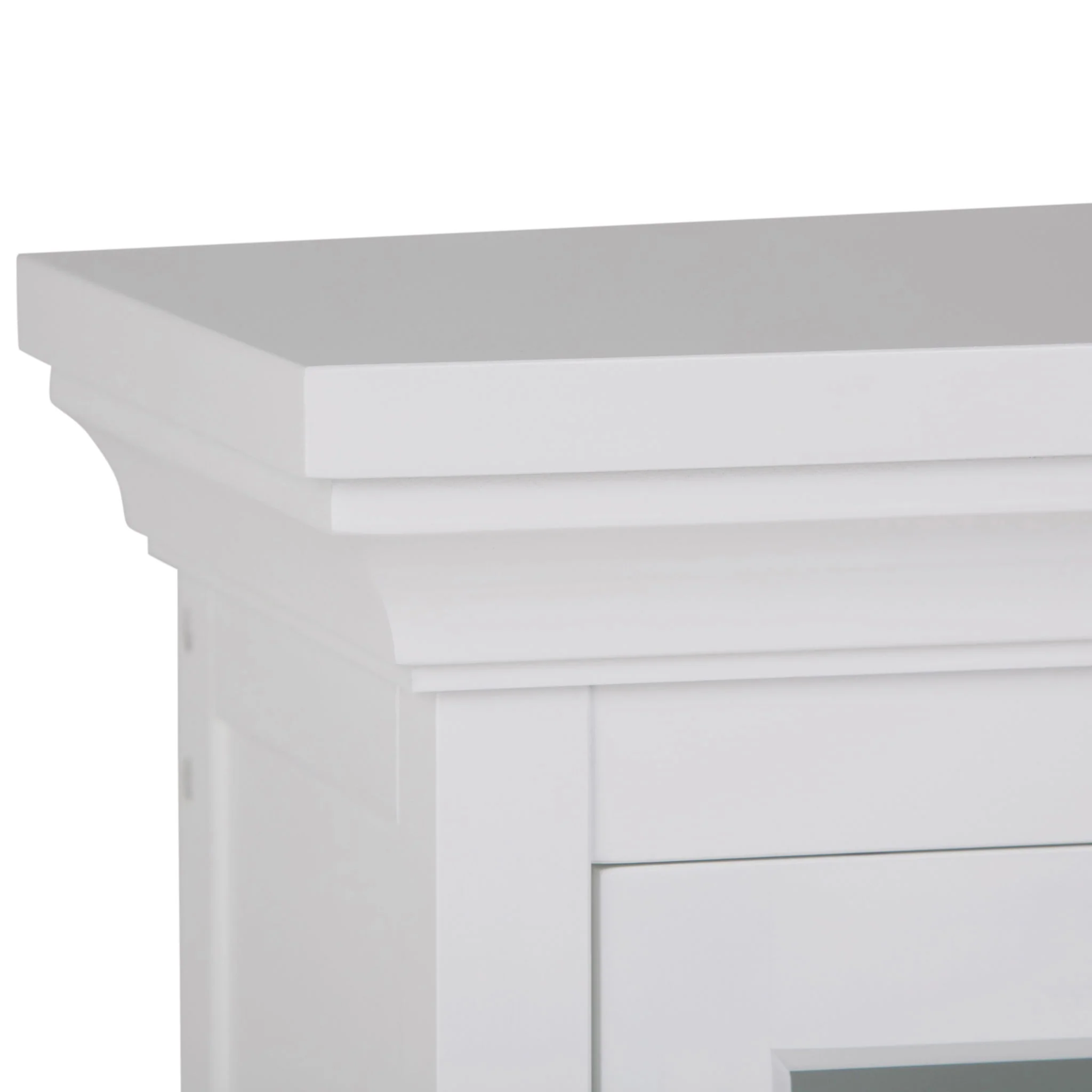 Avington - 2 Door Wall Cabinet With Cubbies - Pure White - Image 5