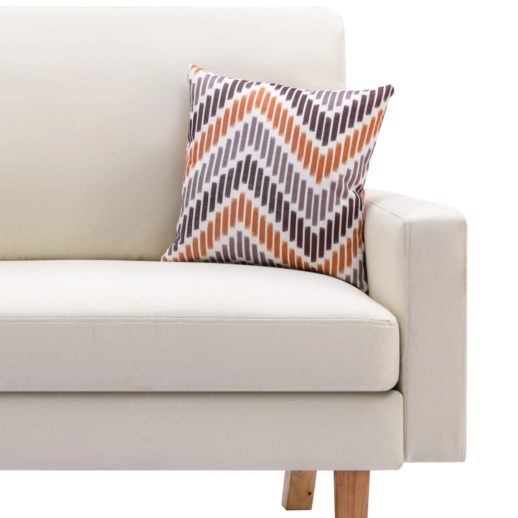 Bahamas - Minimalistic Sofa With 2 Throw Pillows - Image 13