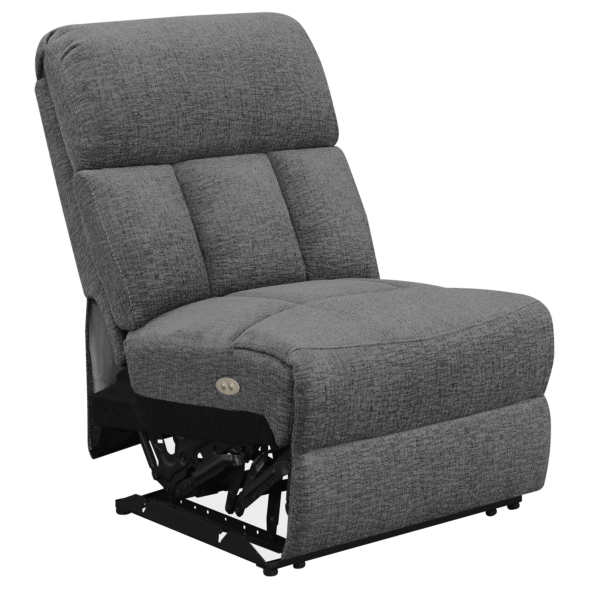Bahrain 5-Piece Power Home Theater Seating Charcoal - Image 9
