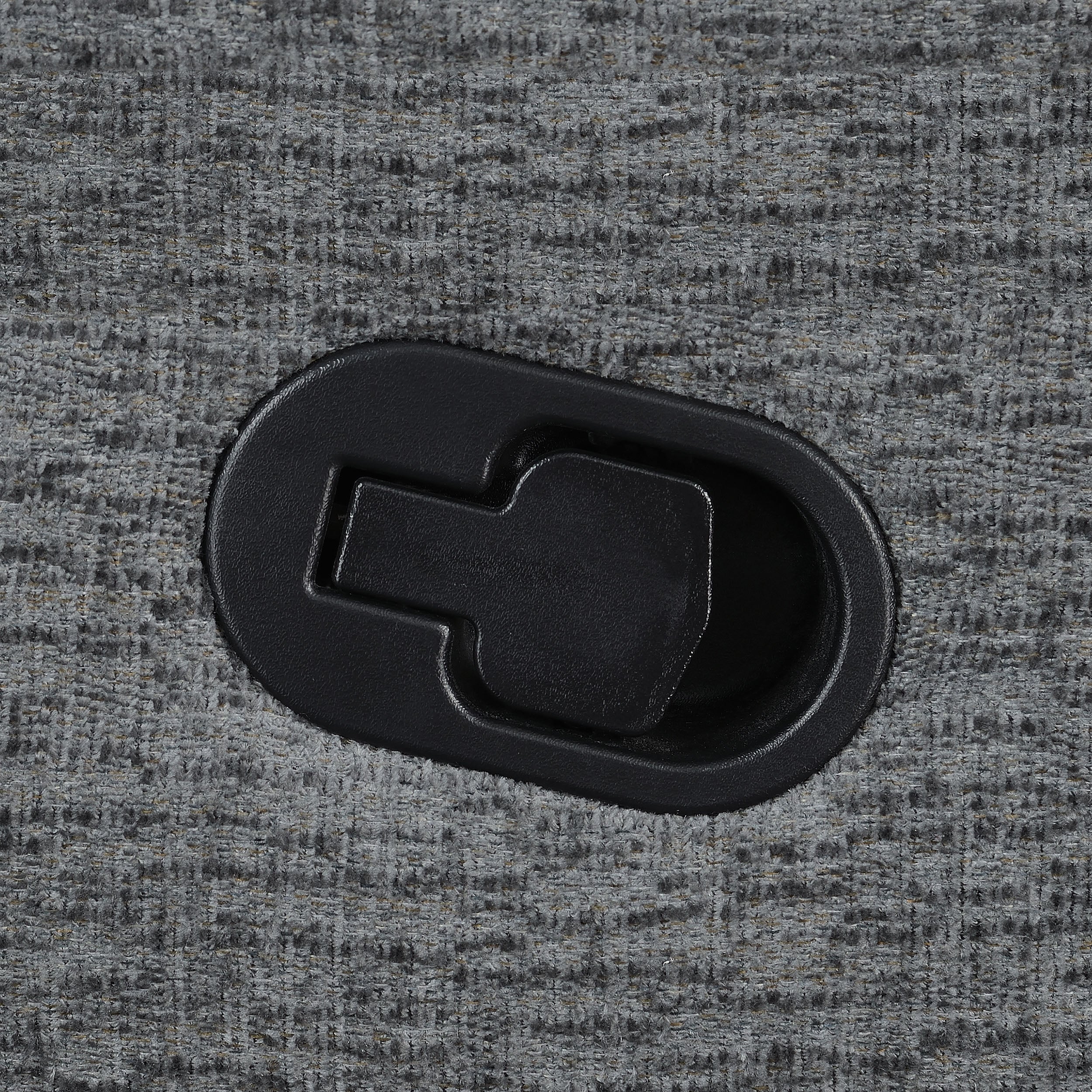 Bahrain Upholstered Glider Recliner - Charcoal - Image 14