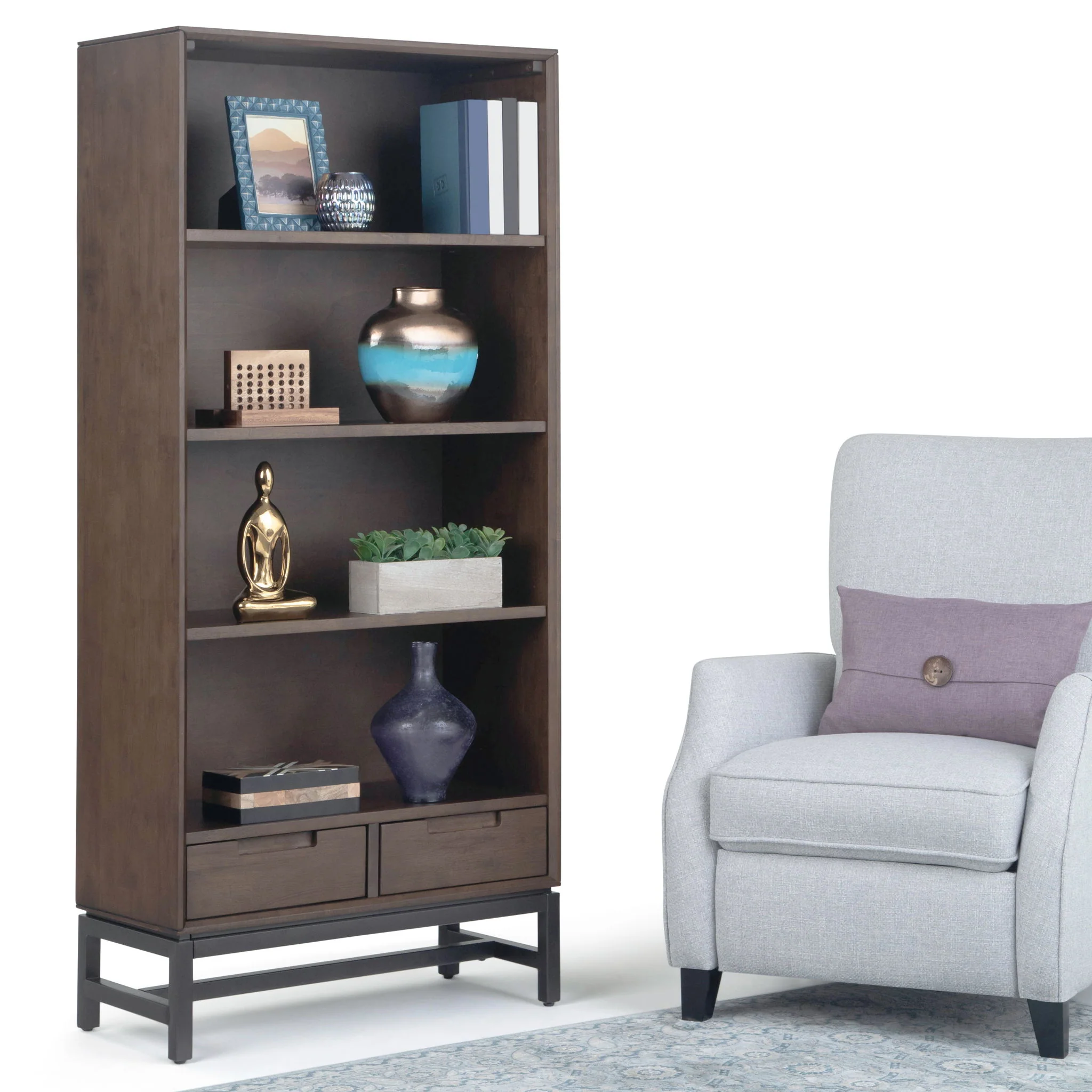 Banting - Mid Century Handcrafted Bookcase - Image 19