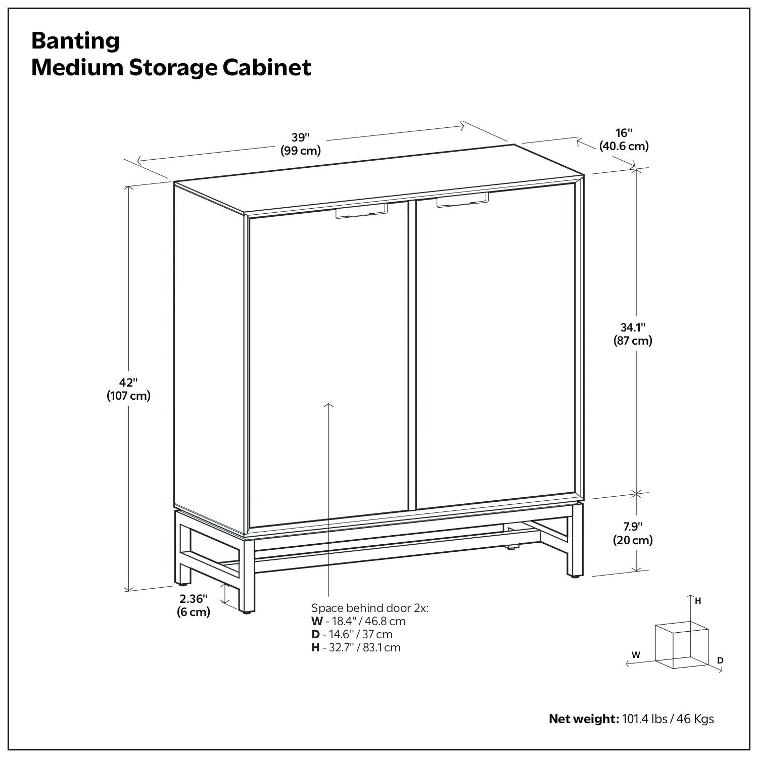 Banting - Storage Cabinet - Image 8