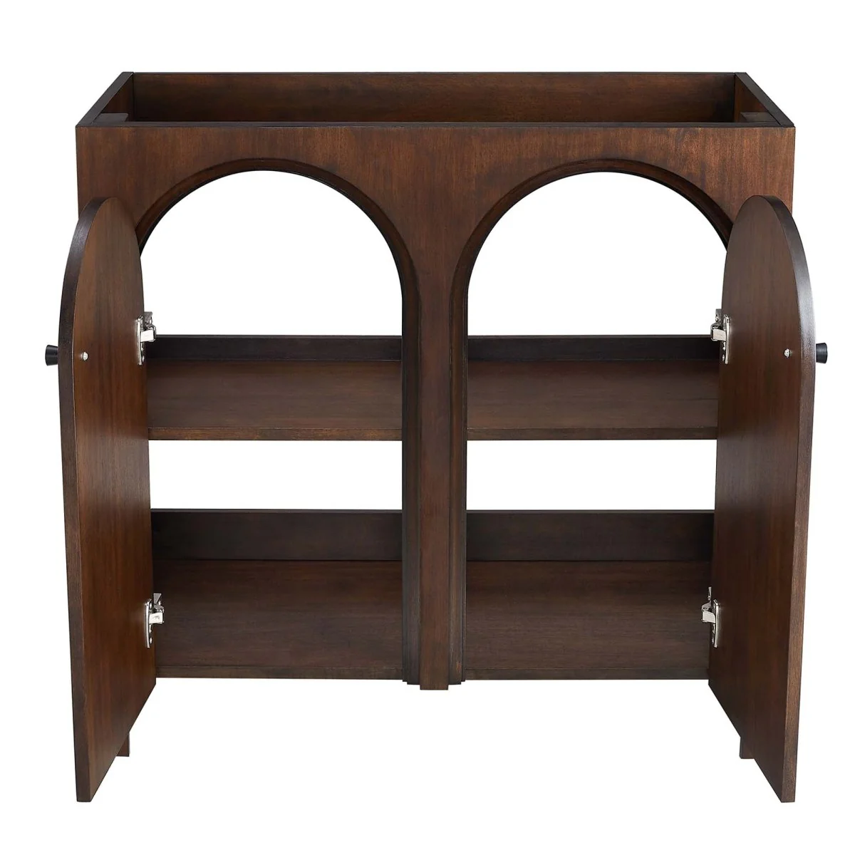 Bathroom Vanity Cabinet – MDF and Mango Wood Veneer, Multiple Sizes Available - Image 41