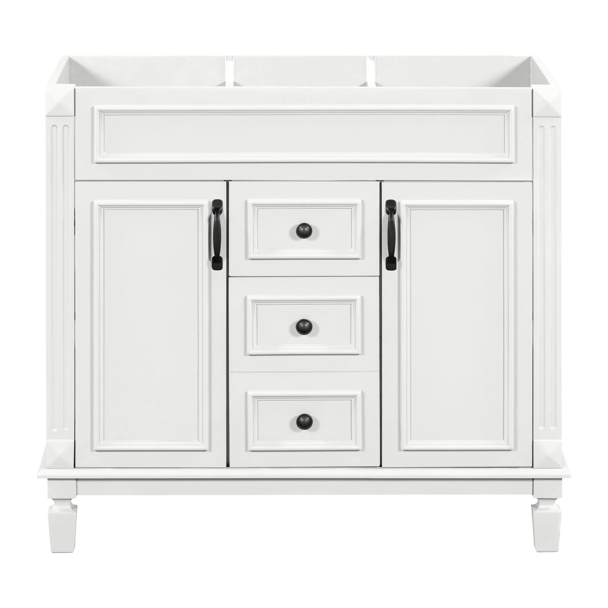 Bathroom Vanity Cabinet With 2 Soft Closing Doors And 2 Drawers - Image 21