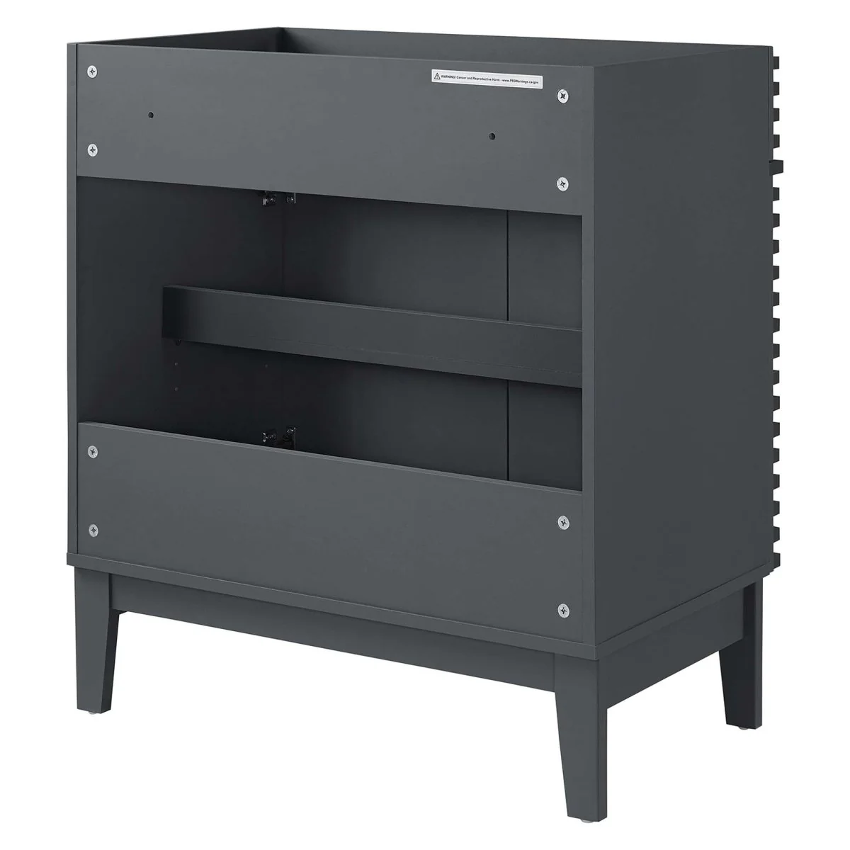 Bathroom Vanity Cabinet with Storage — Mid-Century Modern Design, Durable Construction - Image 21