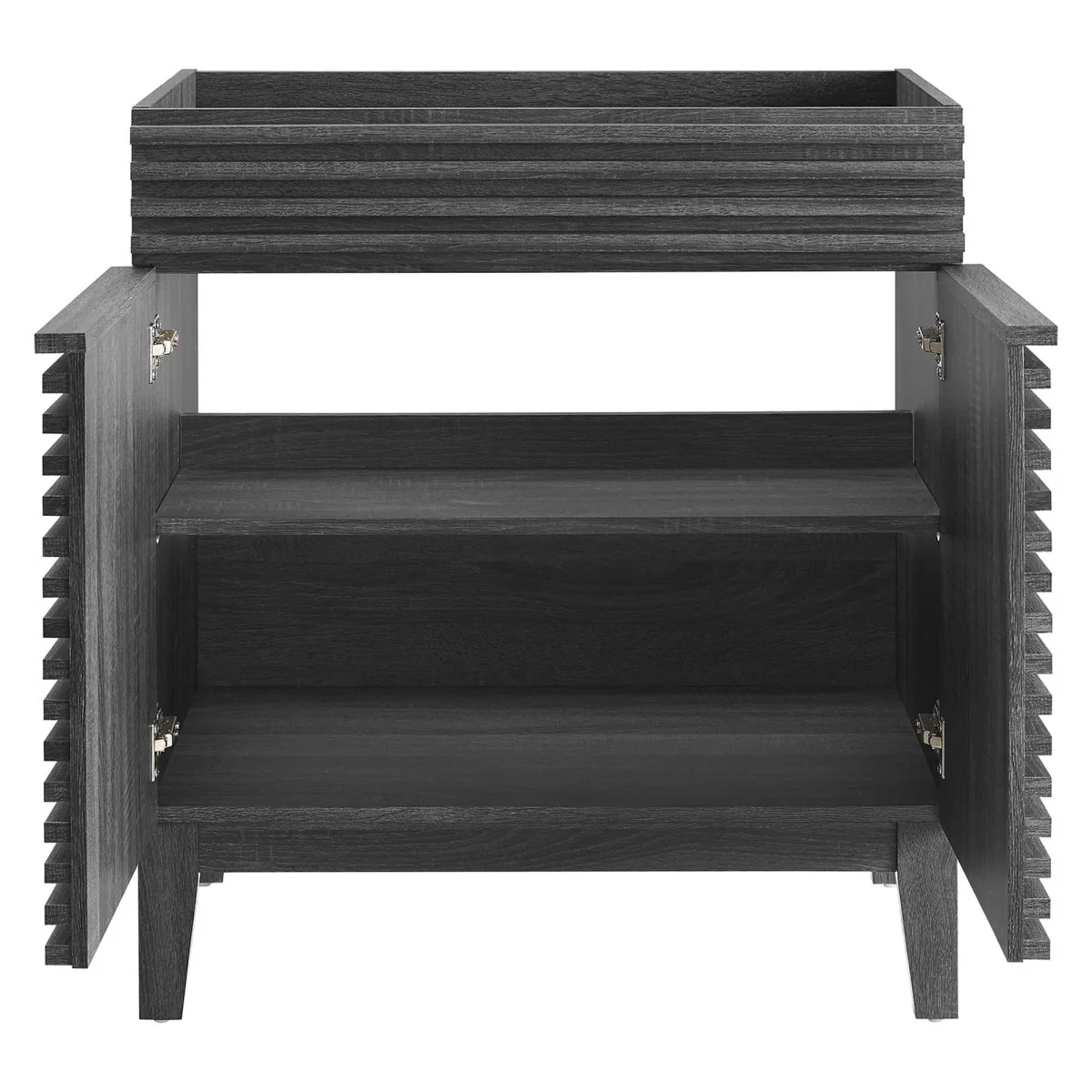 Bathroom Vanity Cabinet with Storage — Mid-Century Modern Design, Durable Construction - Image 31