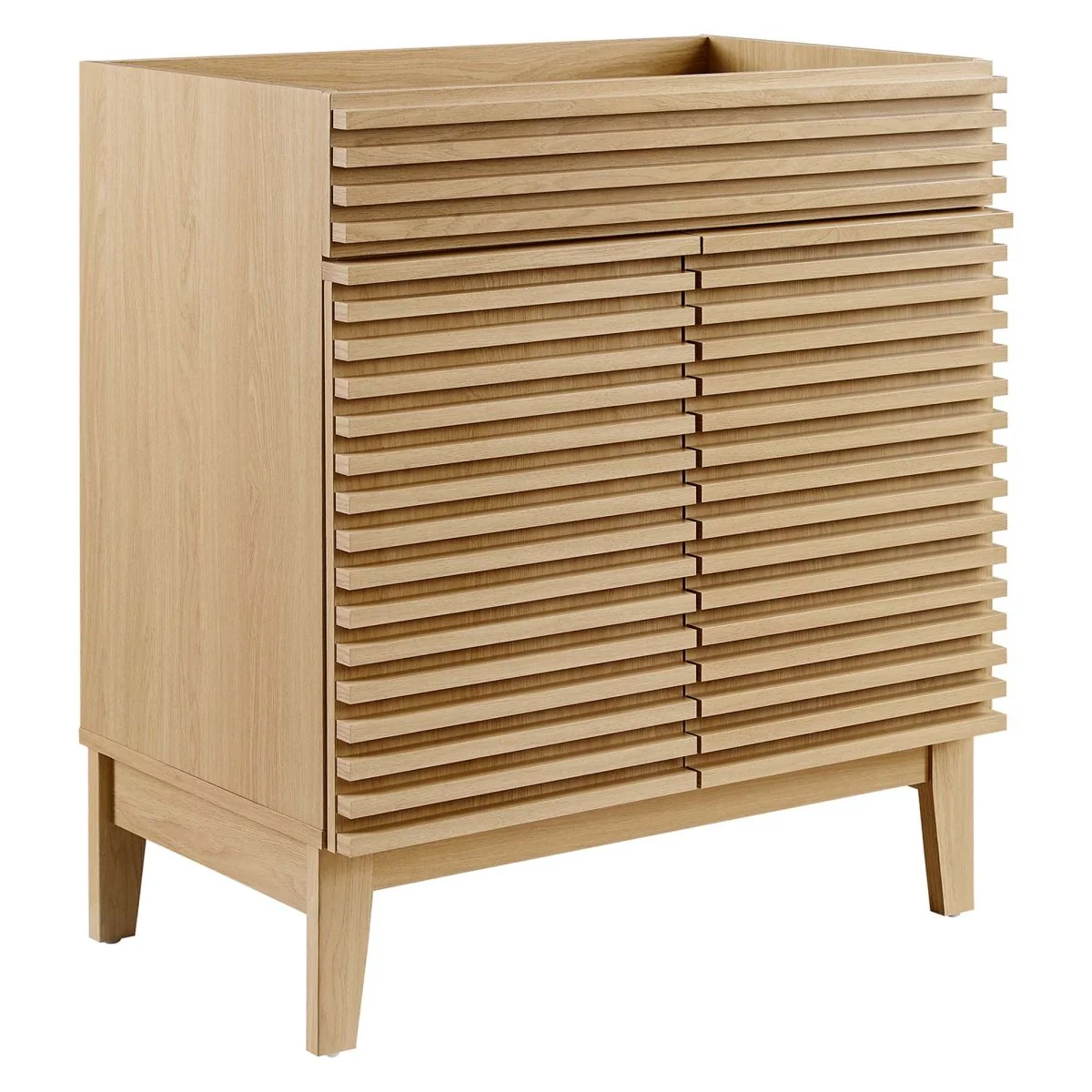 Bathroom Vanity Cabinet with Storage — Mid-Century Modern Design, Durable Construction - Image 33