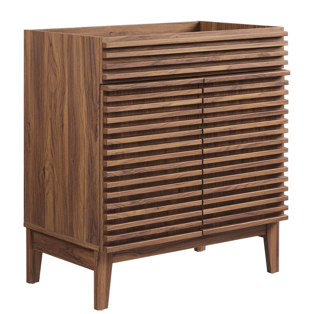 Bathroom Vanity Cabinet with Storage — Mid-Century Modern Design, Durable Construction - Image 9