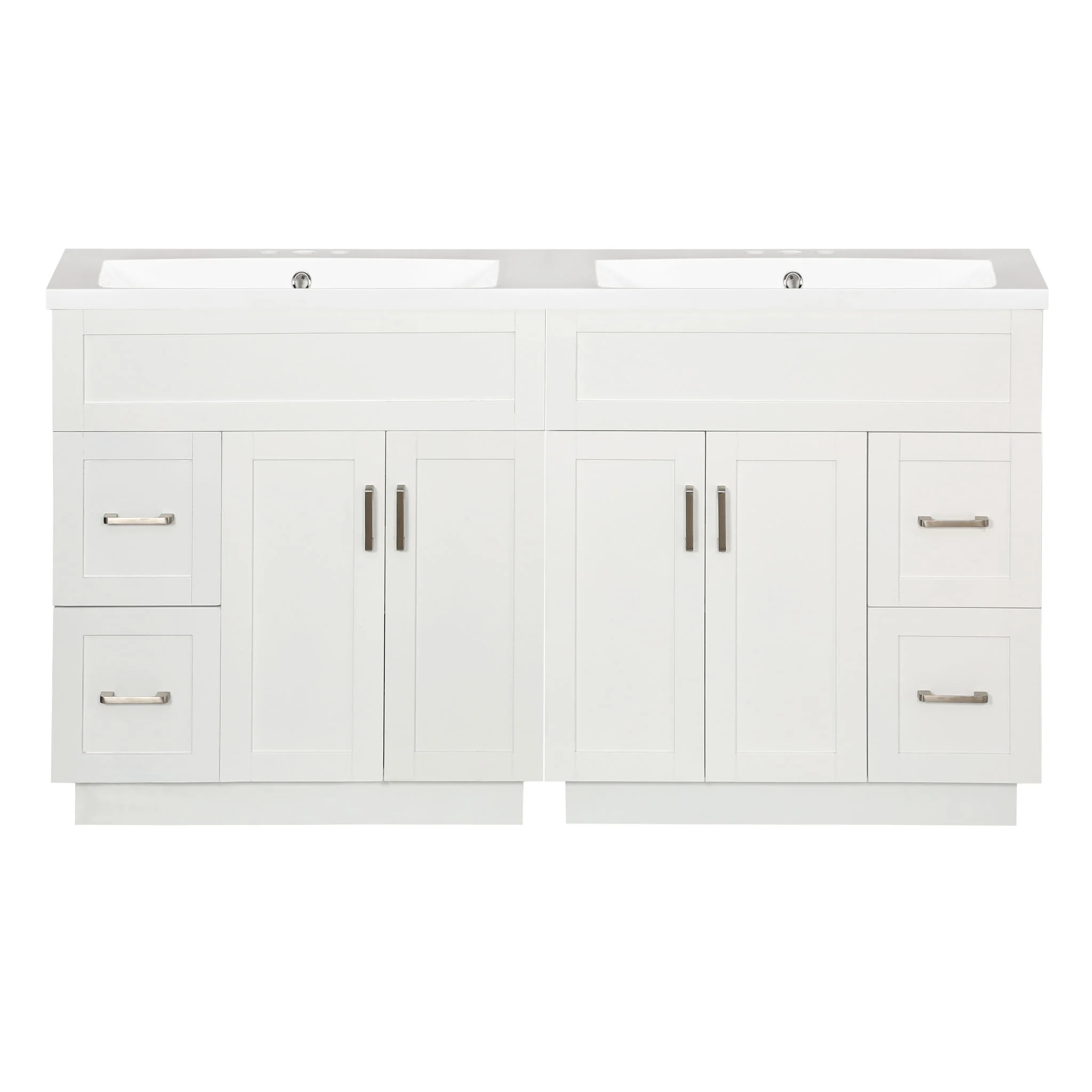 Bathroom Vanity With 2 Doors, 2 Drawers, Adjustable Shelf, Hidden Slides & Soft Close Hinges - Image 4
