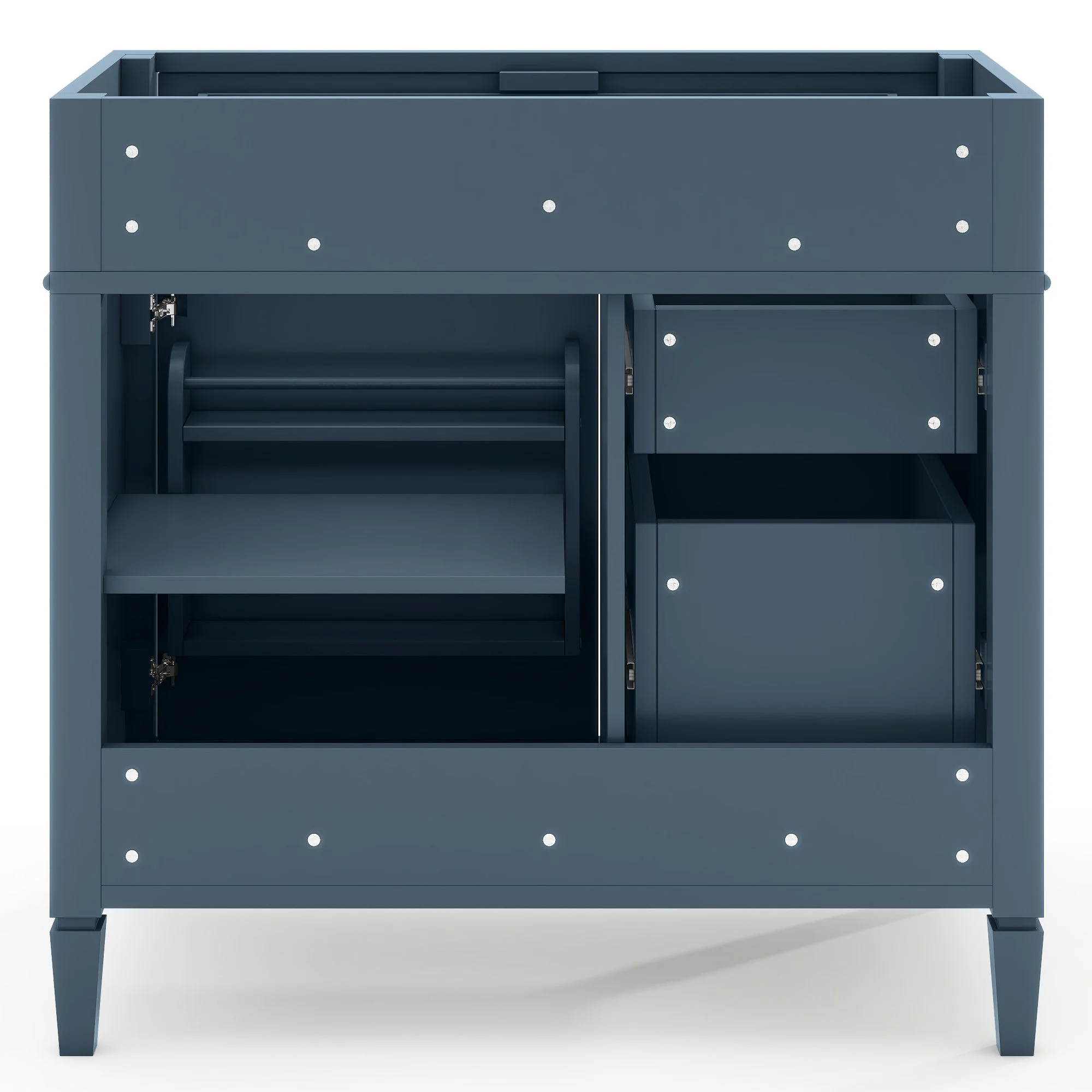 Bathroom Vanity With 2 Drawers And Tip-Out Drawer, Storage Cabinet - Image 30