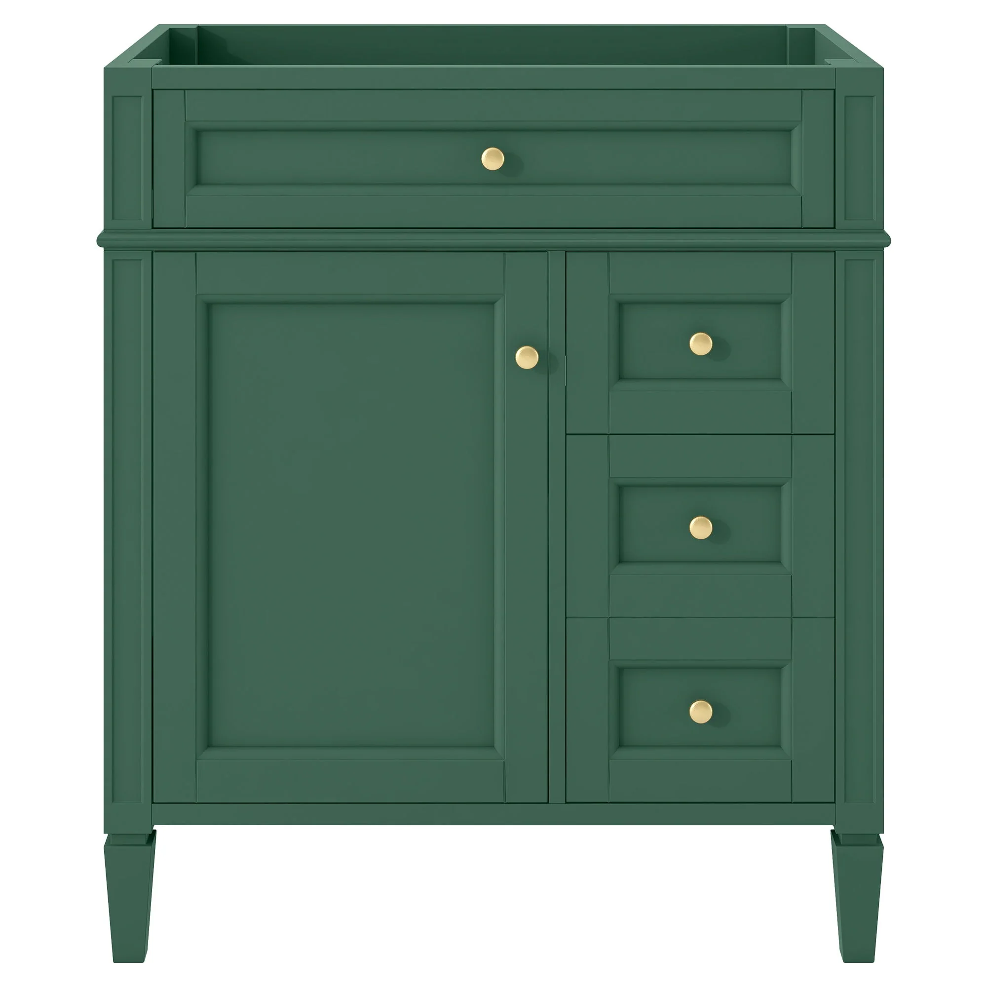 Bathroom Vanity With 2 Drawers And Tip-Out Drawer, Storage Cabinet - Image 46