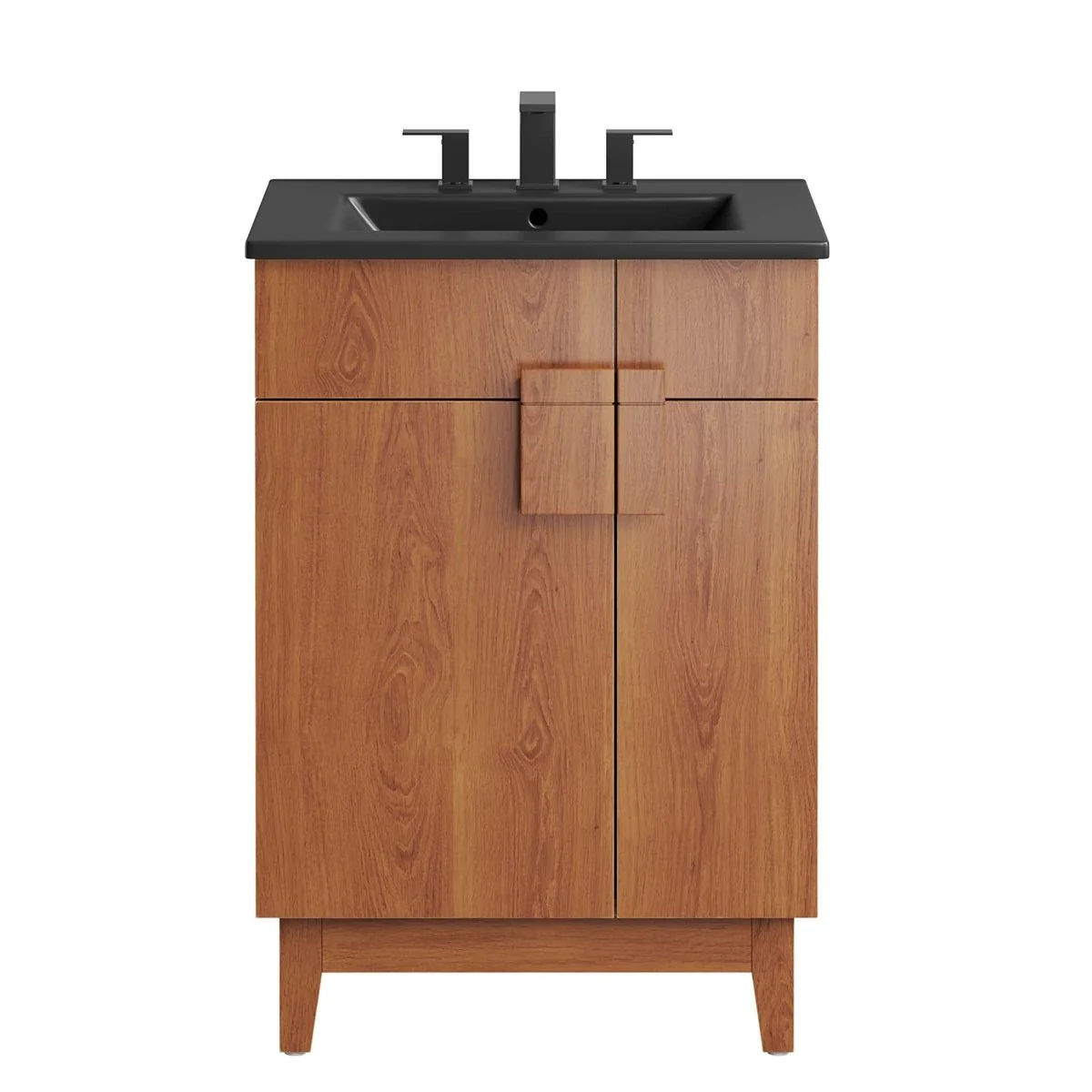 Bathroom Vanity with Ceramic Sink and Storage Cabinet for Bath, Contemporary Vanity Unit - Image 18