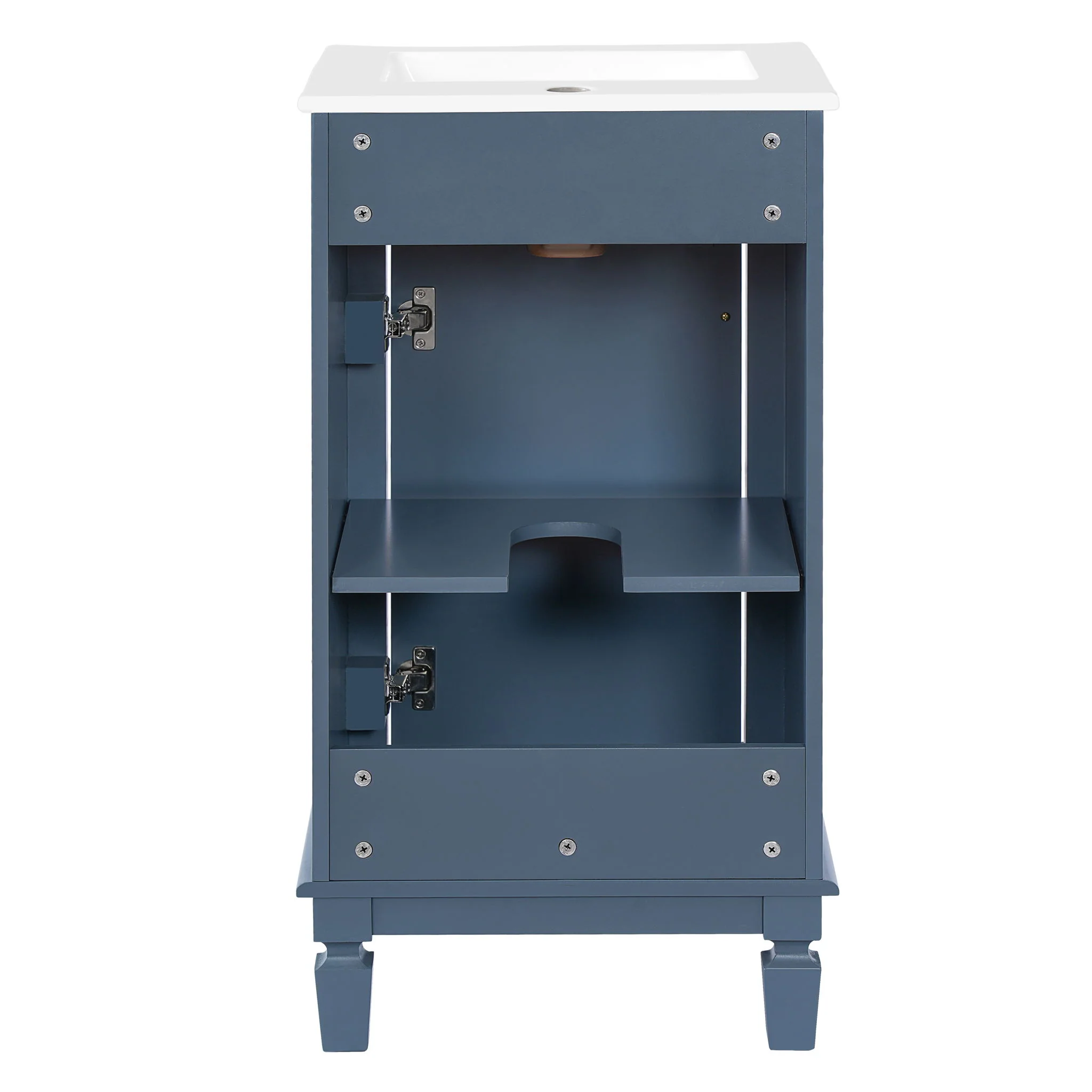 Bathroom Vanity With Sink, Soft-Closing Door, Adjustable Shelf - Image 12