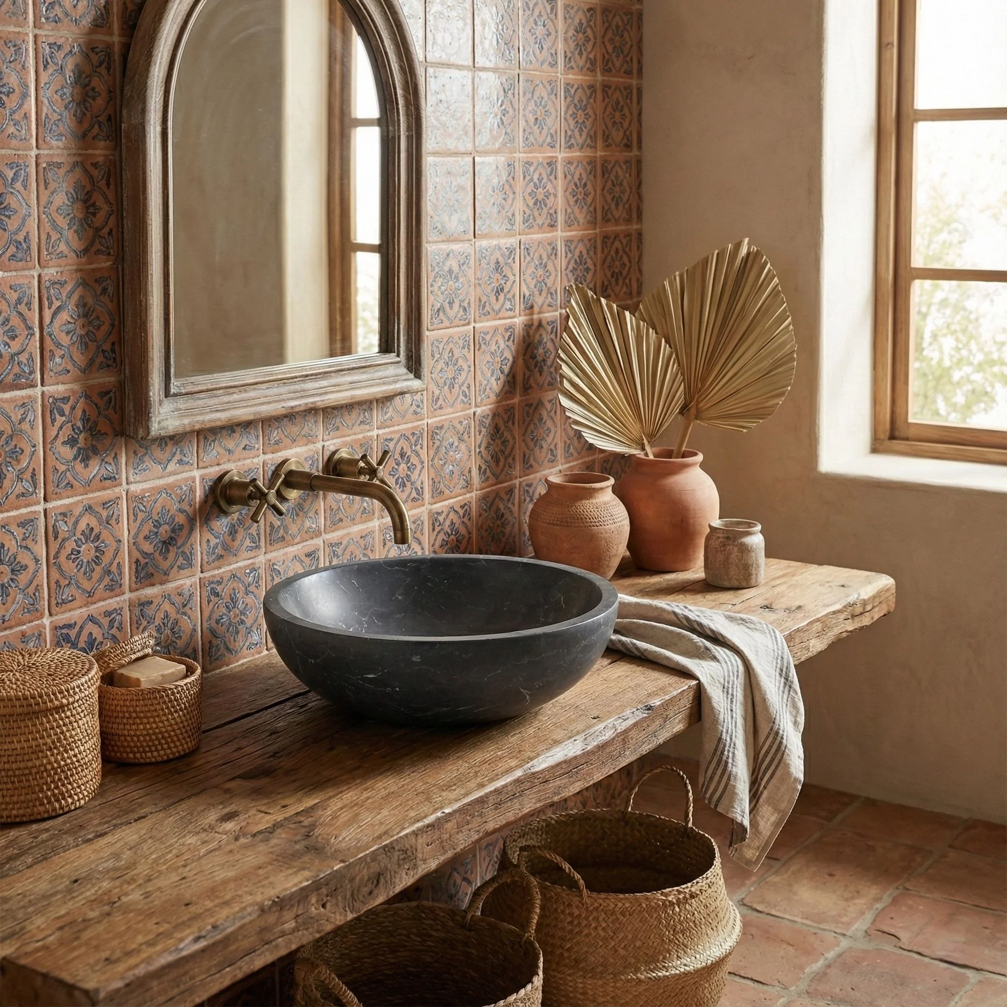 Bathroom Vessel Sink, Circular Design - Image 40