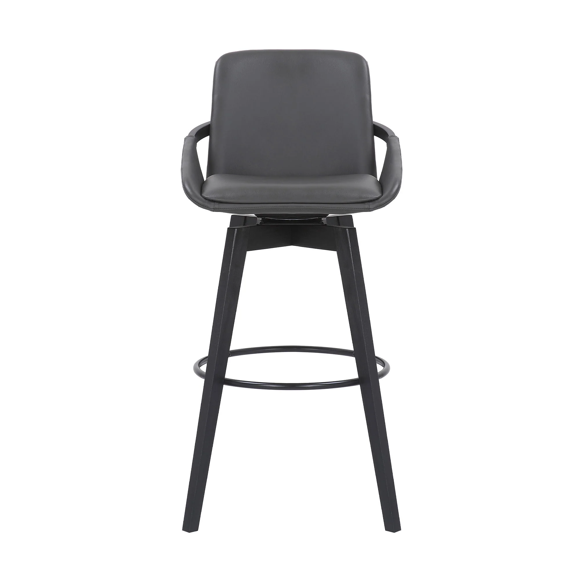 Baylor - Swivel Bar Stool With Black Frame - Image 17